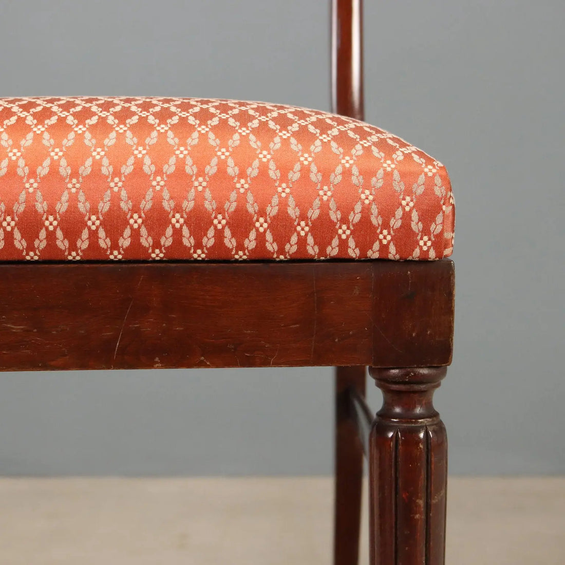 Classic '50s-'60s Chairs with Decorative Motif