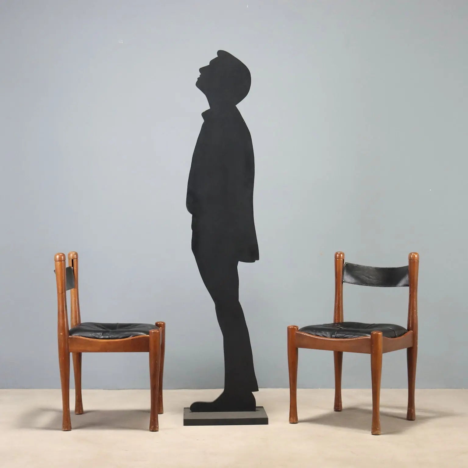Beechwood Chairs by Silvio Coppola 1970s