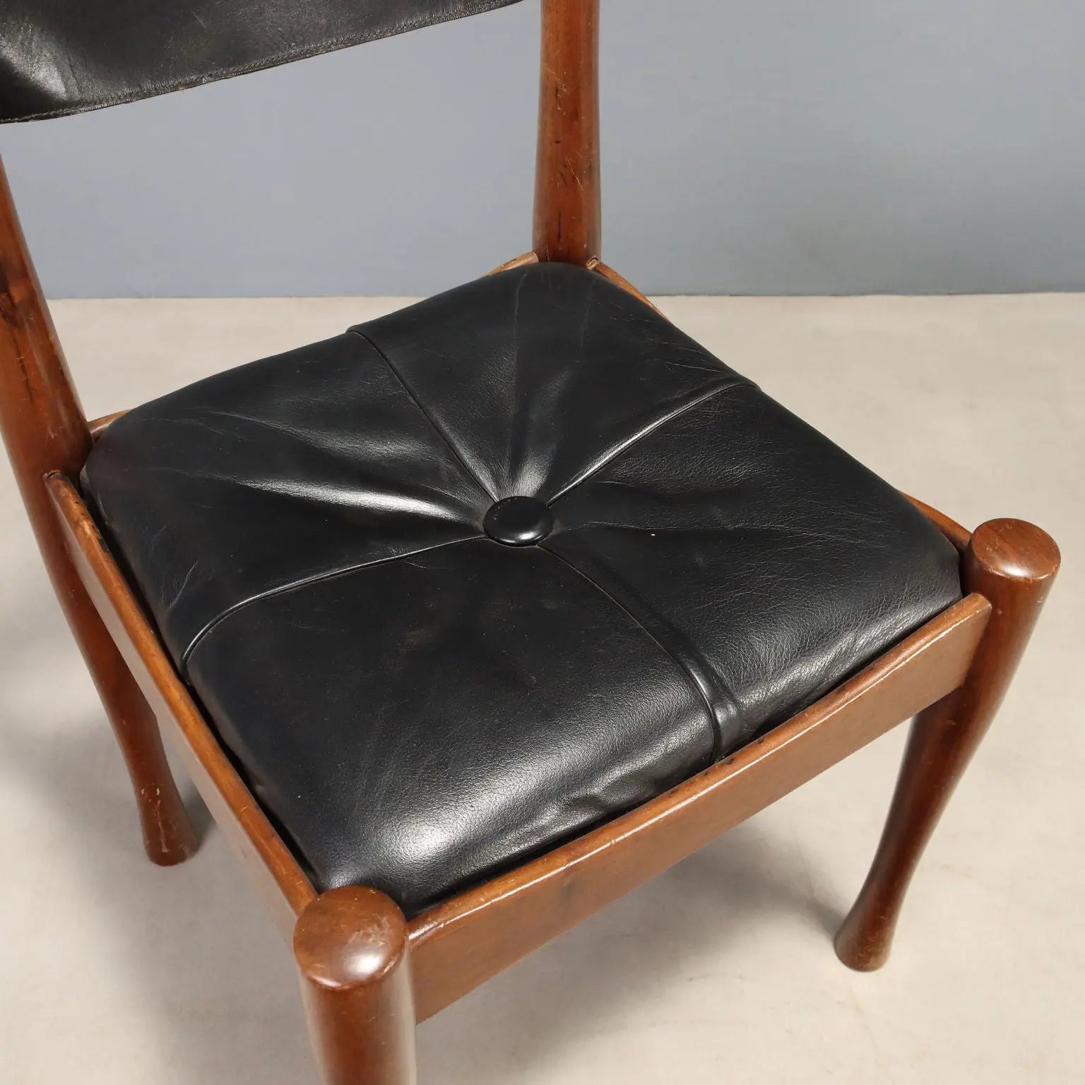 Beechwood Chairs by Silvio Coppola 1970s