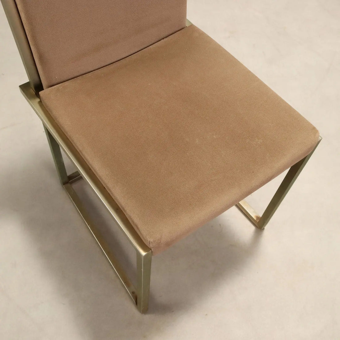 Vintage Chairs '70s-'80s Brass-Plated Metal