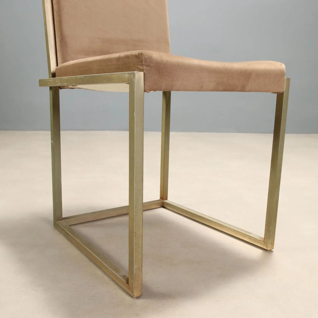 Vintage Chairs '70s-'80s Brass-Plated Metal
