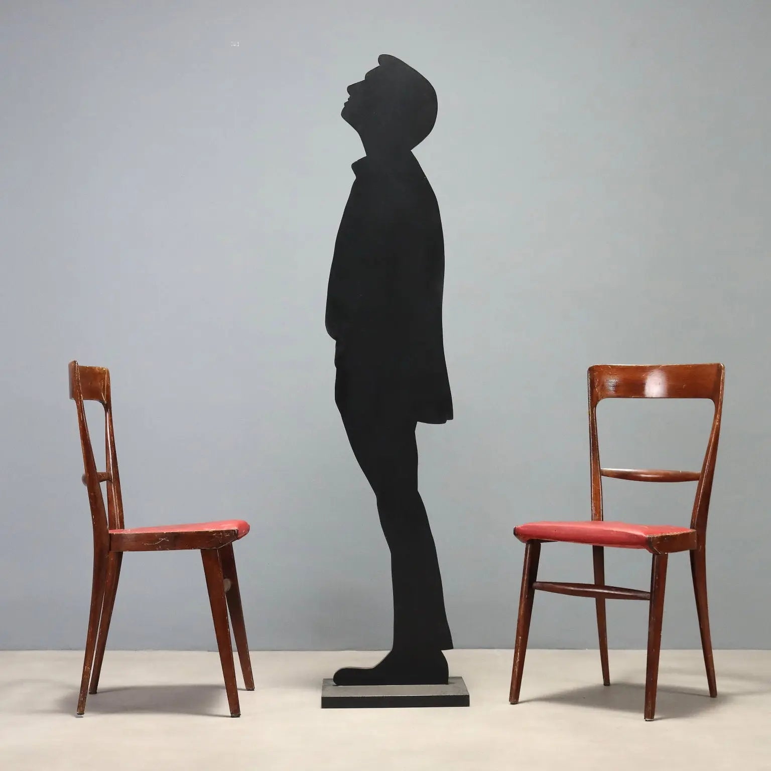 Vintage 1950s-60s Beech Chairs - Set of 4