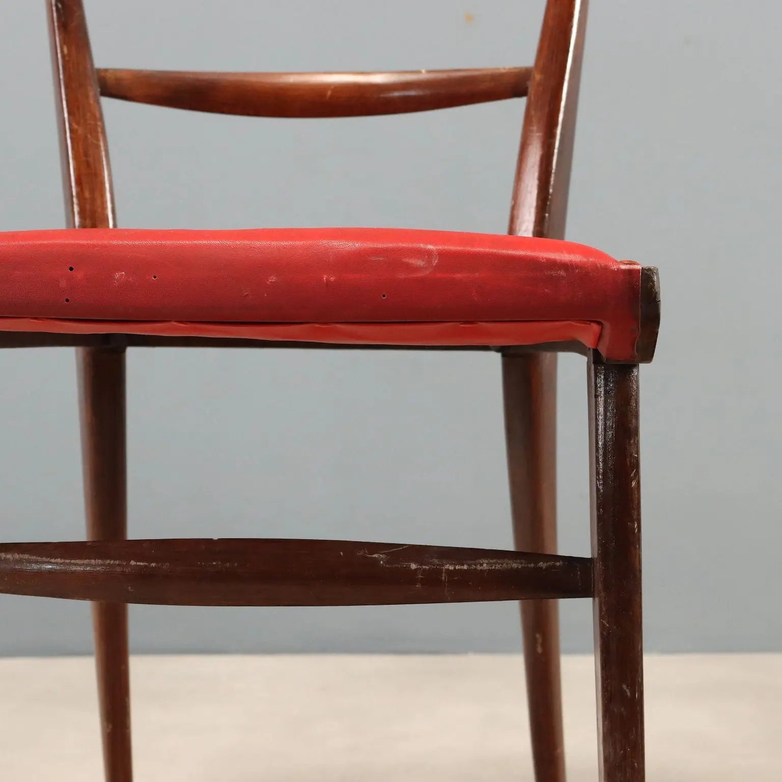 Vintage 1950s-60s Beech Chairs - Set of 4