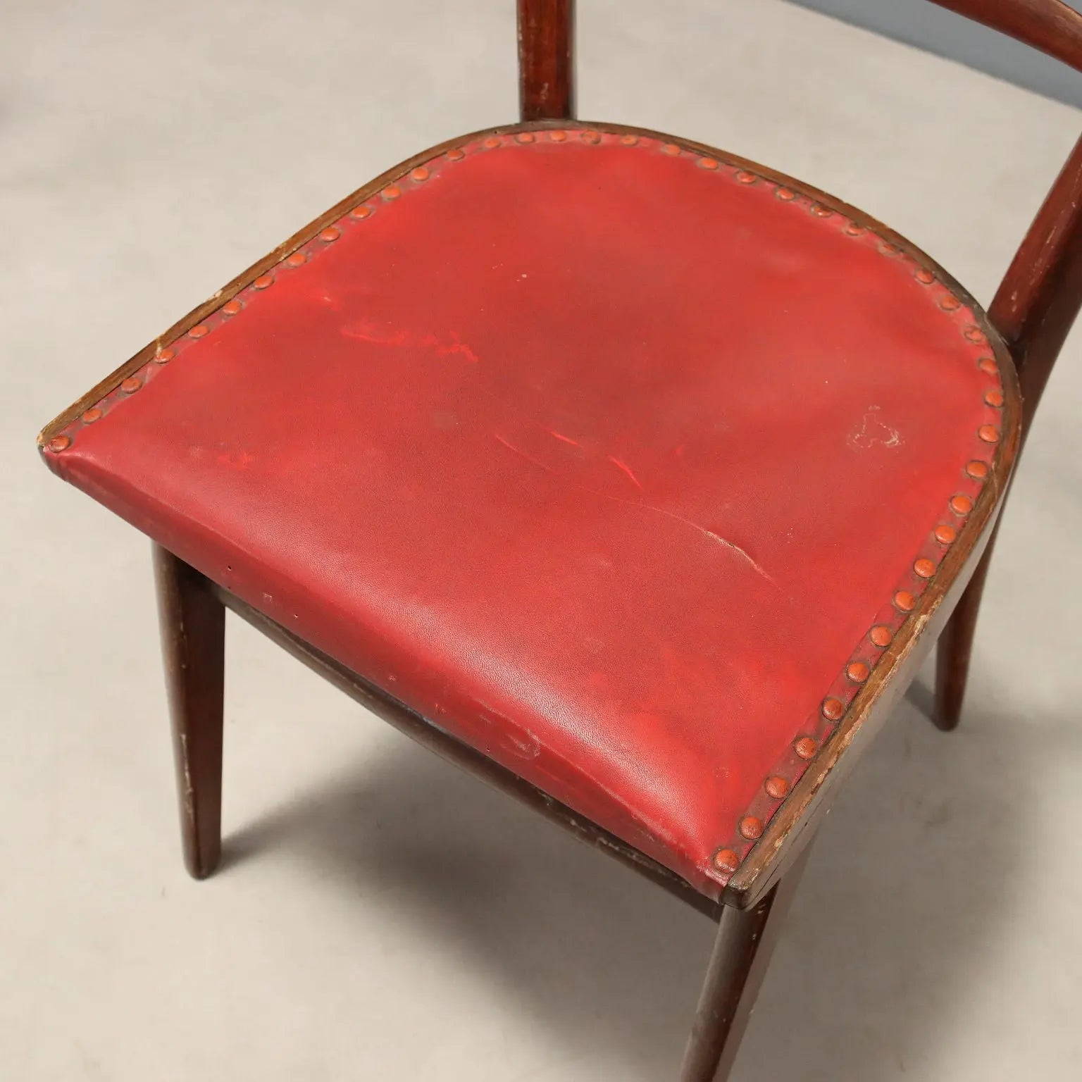 Vintage 1950s-60s Beech Chairs - Set of 4
