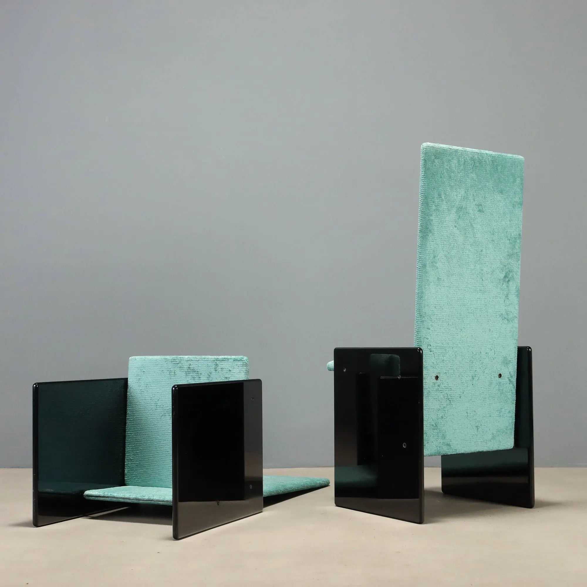 Vintage Chairs Simon Kazuki Design Kazuhude Takahama Italy 1970s
