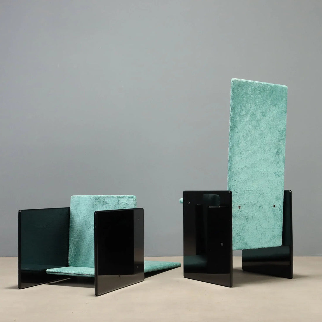 Vintage Chairs Simon Kazuki Design Kazuhude Takahama Italy 1970s