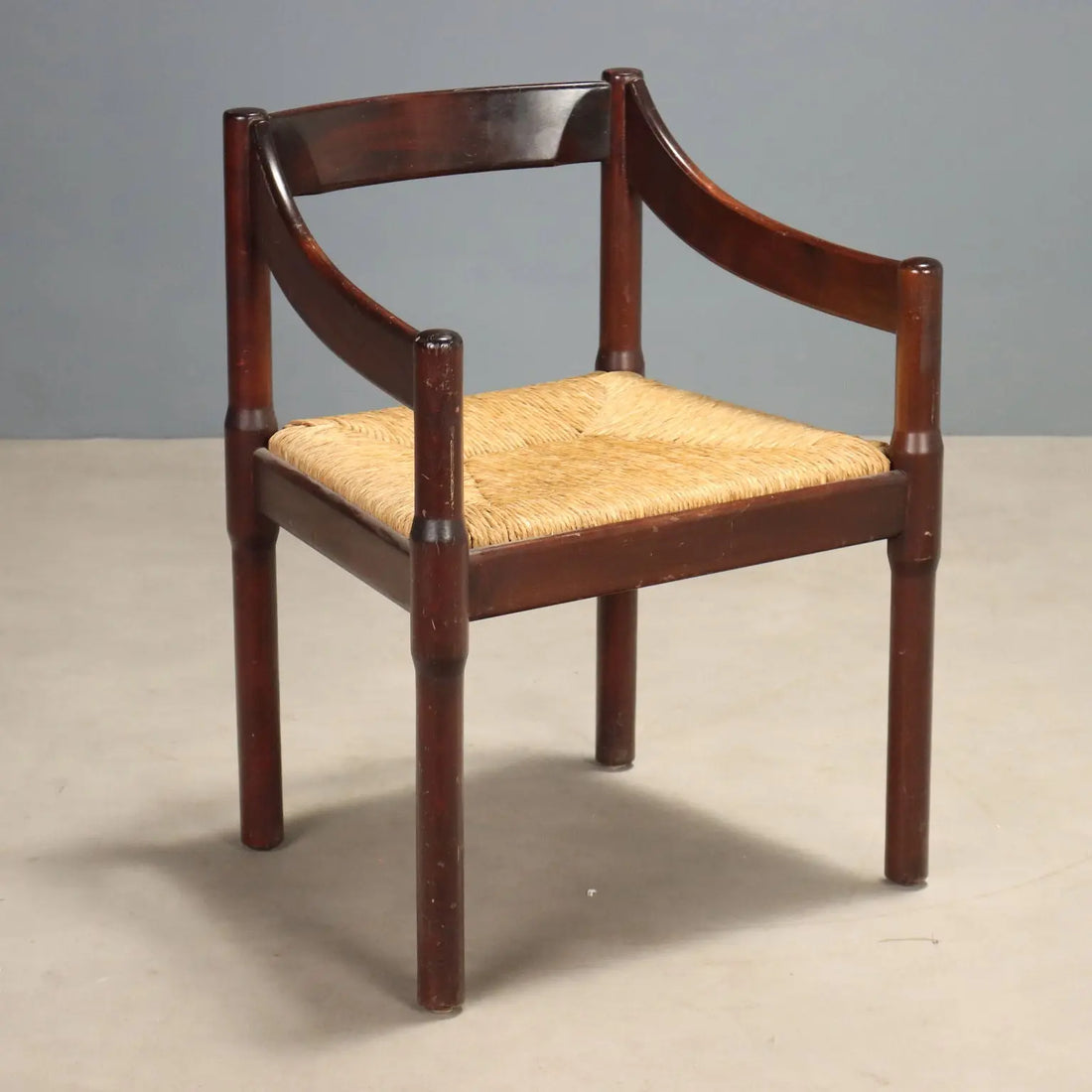 Cassina Carimate Chair Vintage Design V. Magistretti 1960s