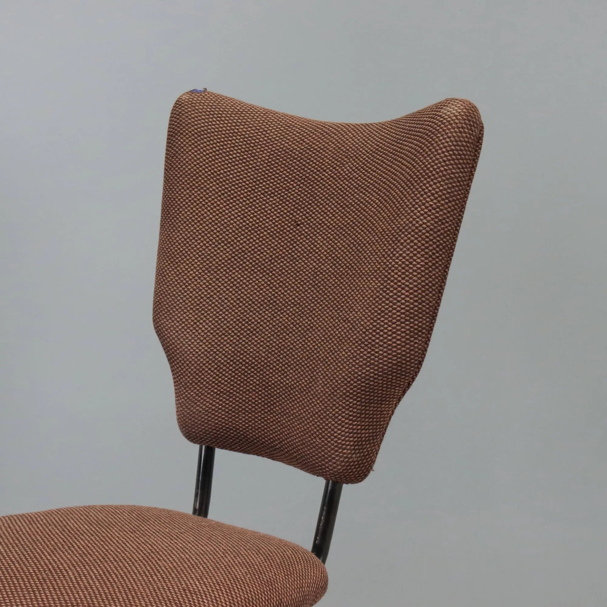 Vintage Chairs Metal Brass Design Italy 1950s-1960s