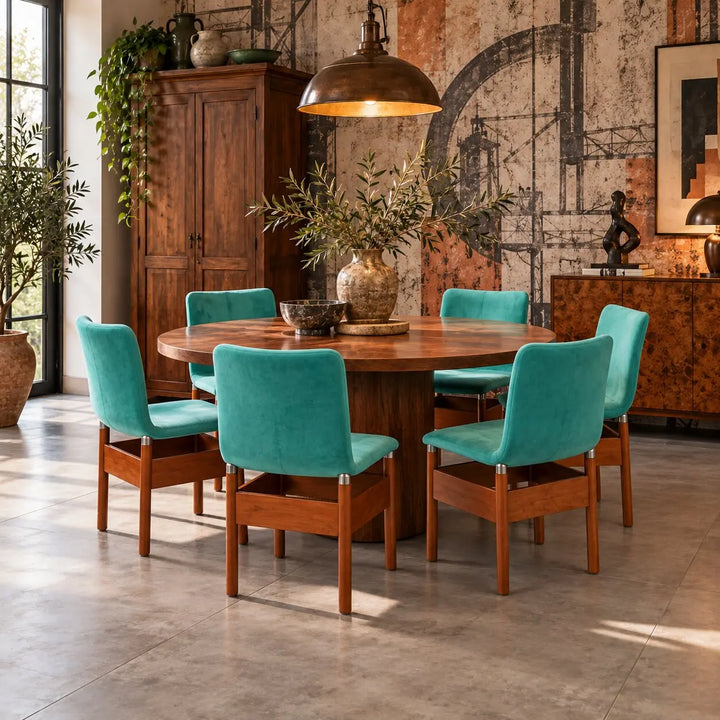 Saporiti Chelsea Chairs Beech Vintage Design V. Introini 1960s