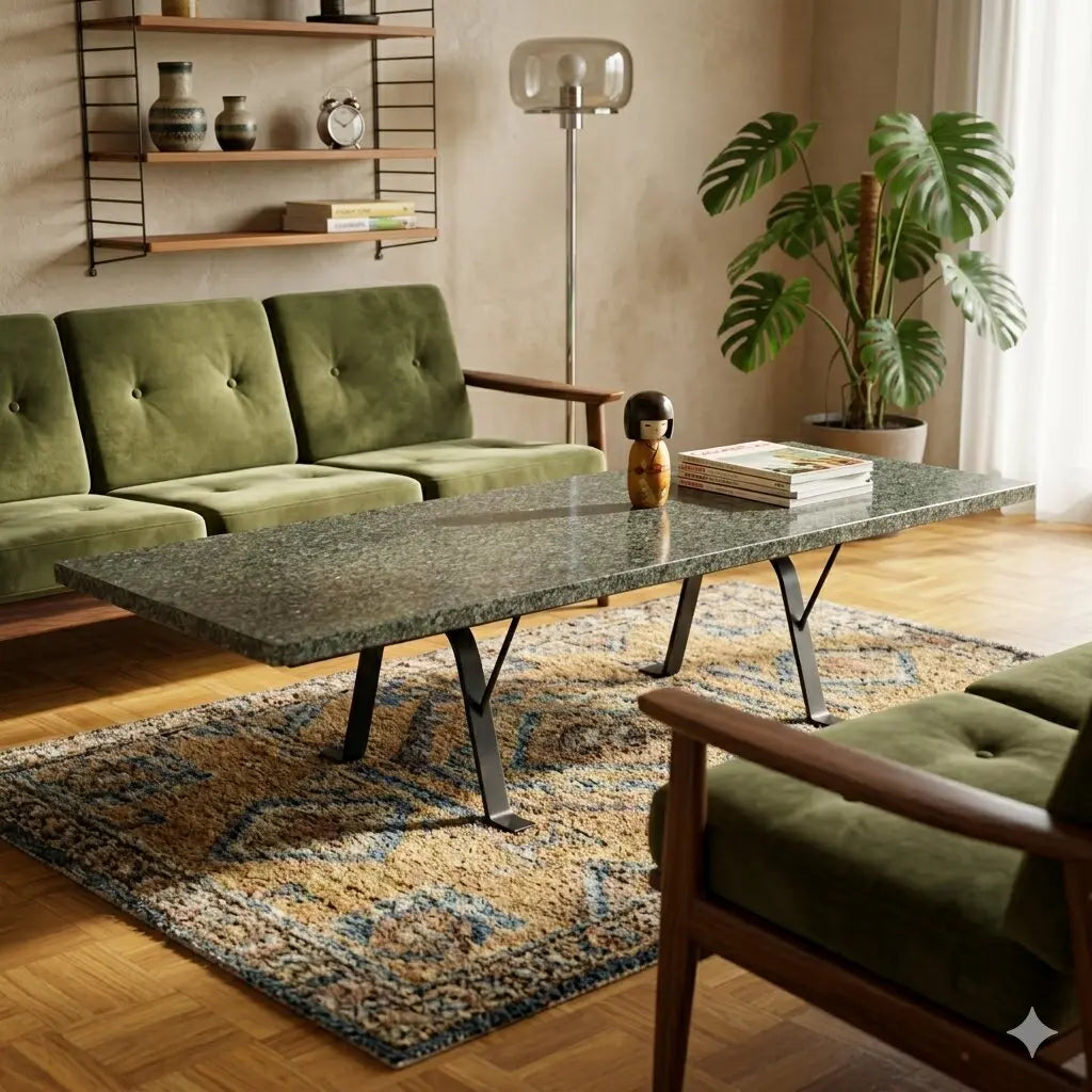 Marble Coffee Table 1970s-1980s - Modern Design