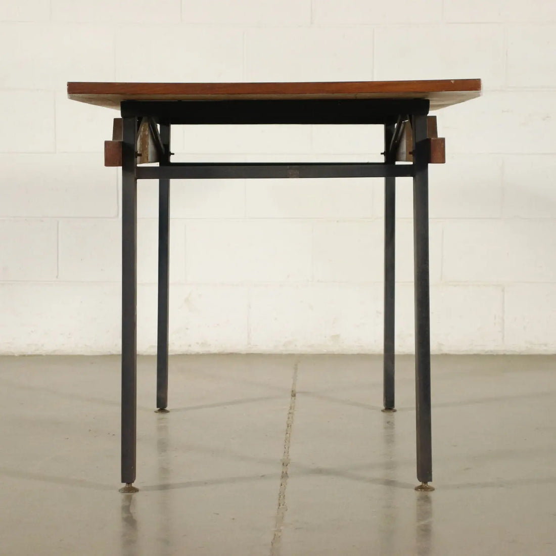1960s Table in Formica and Mahogany