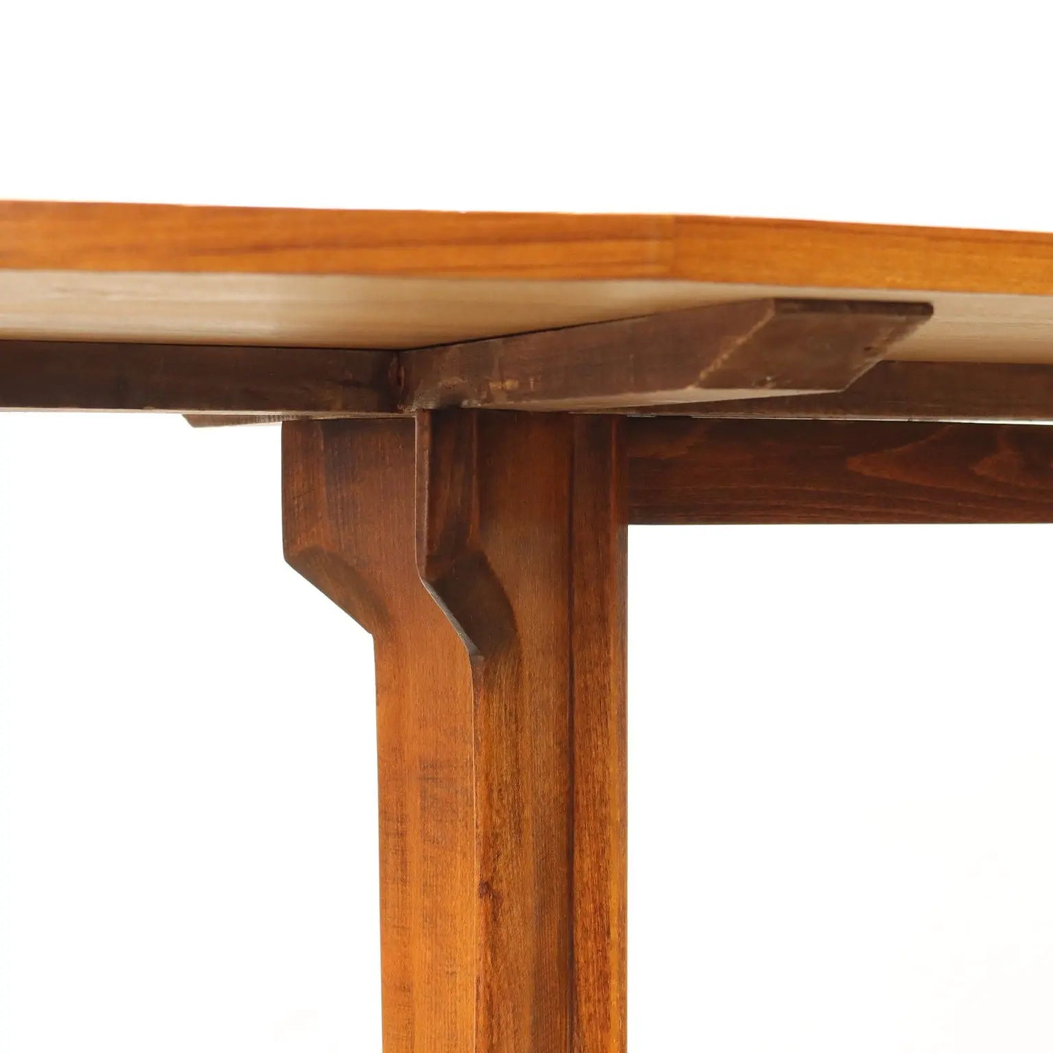 Vintage 1960s Table Teak Beech Restored Italy | Modernism | Tables