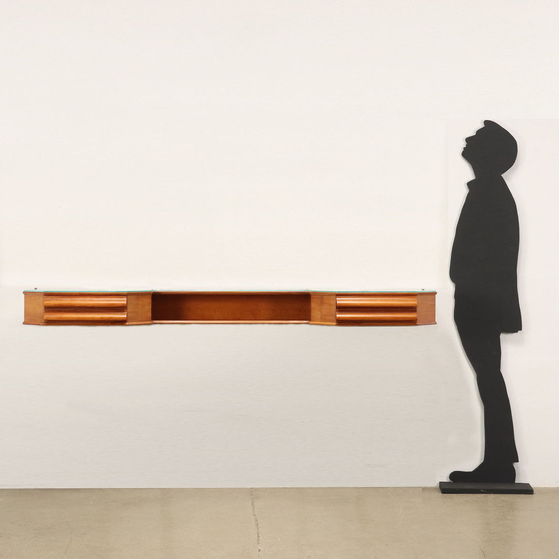 Console Maple Veneer Italy 1950s-1960s | Modernism  Tables