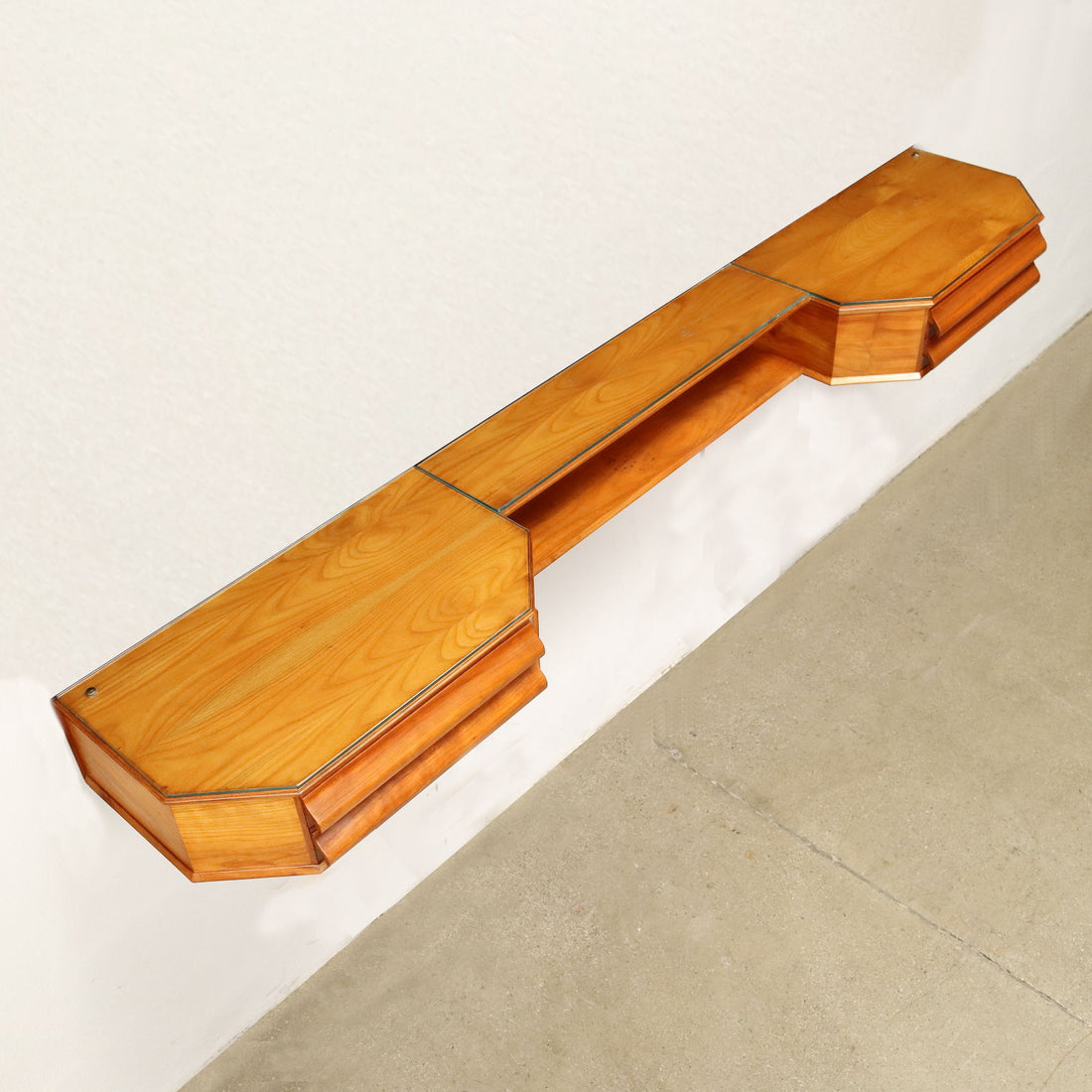 Console Maple Veneer Italy 1950s-1960s | Modernism  Tables