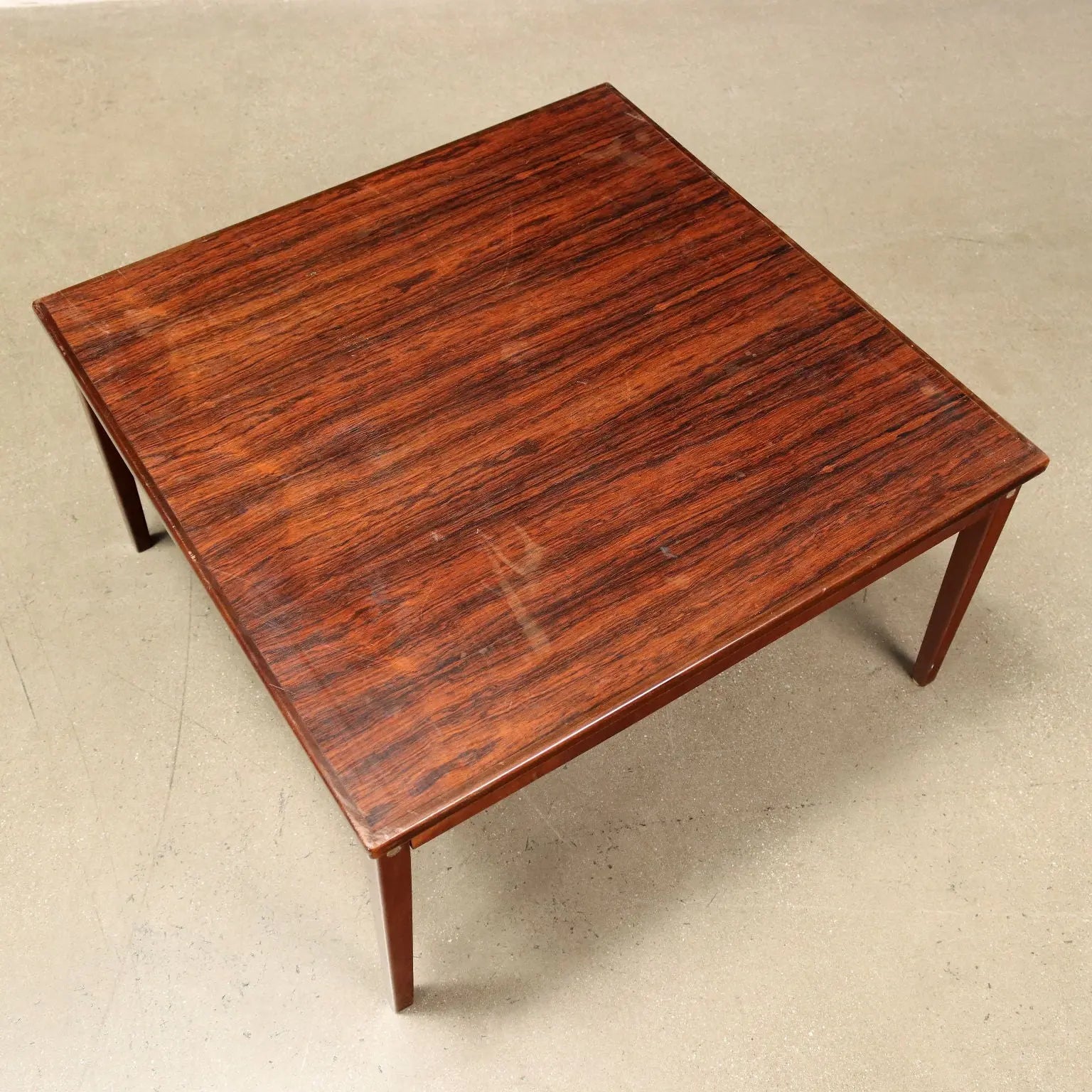 Vintage Coffee Table Veneered in Various Wood Essences Brazil | Modernism | Tables