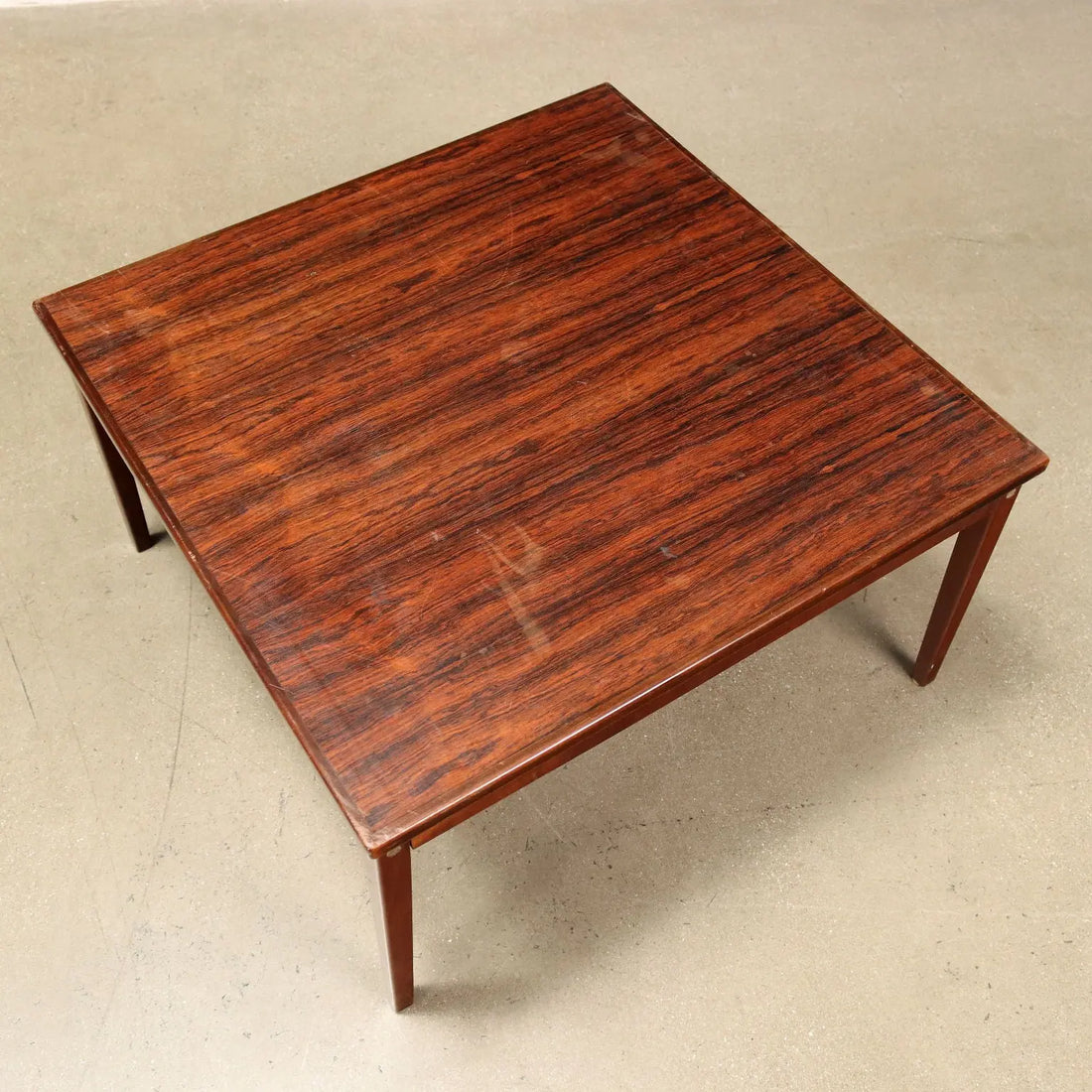 Vintage Coffee Table Veneered in Various Wood Essences Brazil | Modernism | Tables