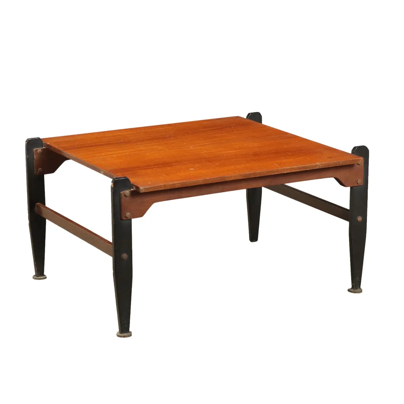Vintage Coffee Table 1960s Solid Wood Mahogany Veneered | Modernism | Tables