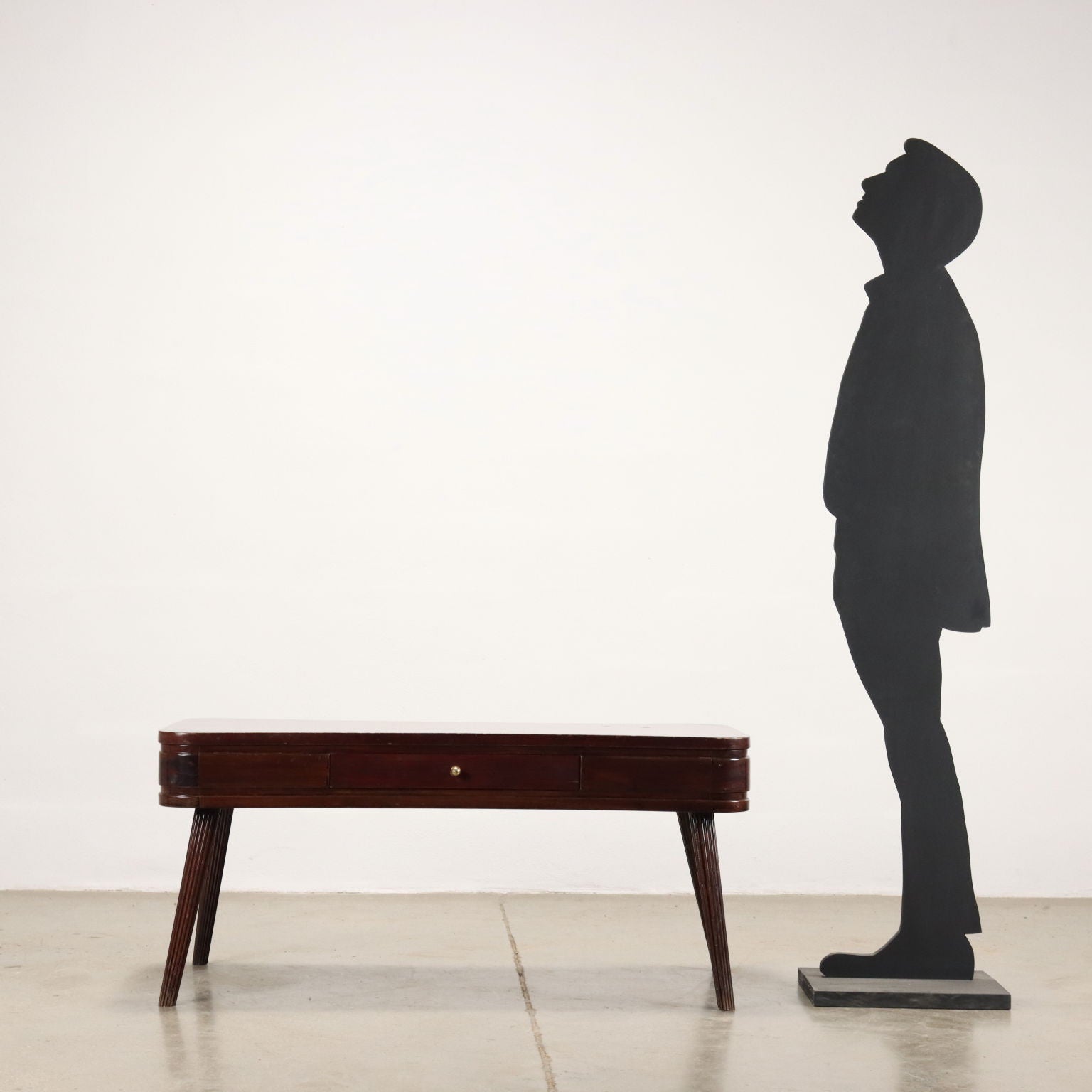 Vintage Coffee Table Painted Beech Italy 1950s-60s | Modernism  Tables