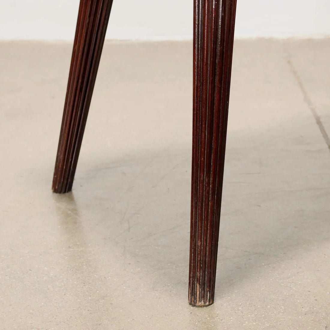 Vintage Table from the 50s-60s Mahogany Veneered Wood Painted Beech | Modernism | Tables