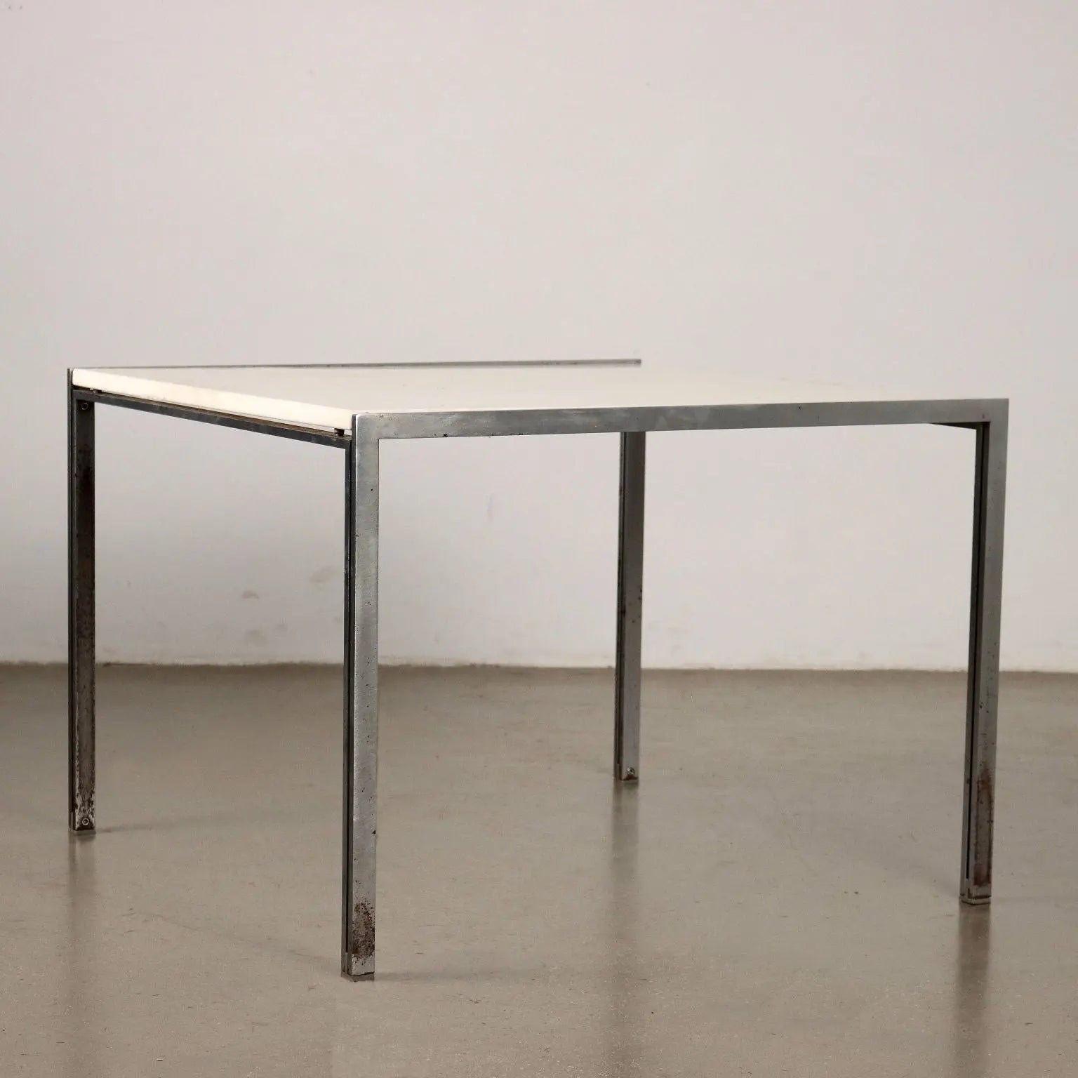 Vintage 1960s Table by Ross Littel for ICF Steel Italy | Modernism | Tables
