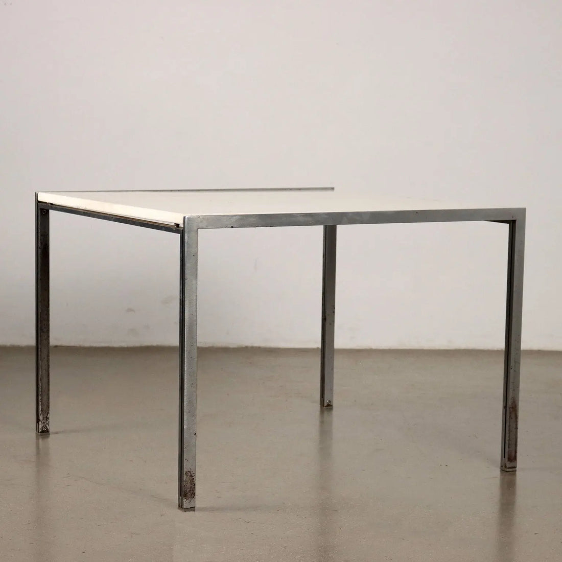 Vintage 1960s Table by Ross Littel for ICF Steel Italy | Modernism | Tables