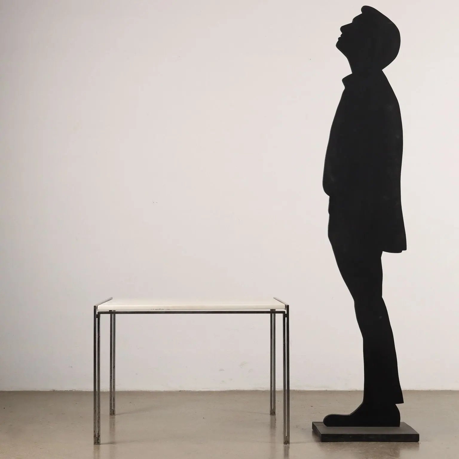 Vintage 1960s Table by Ross Littel for ICF Steel Italy | Modernism | Tables