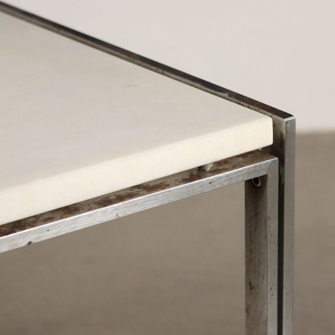 Vintage 1960s Table by Ross Littel for ICF Steel Italy | Modernism | Tables