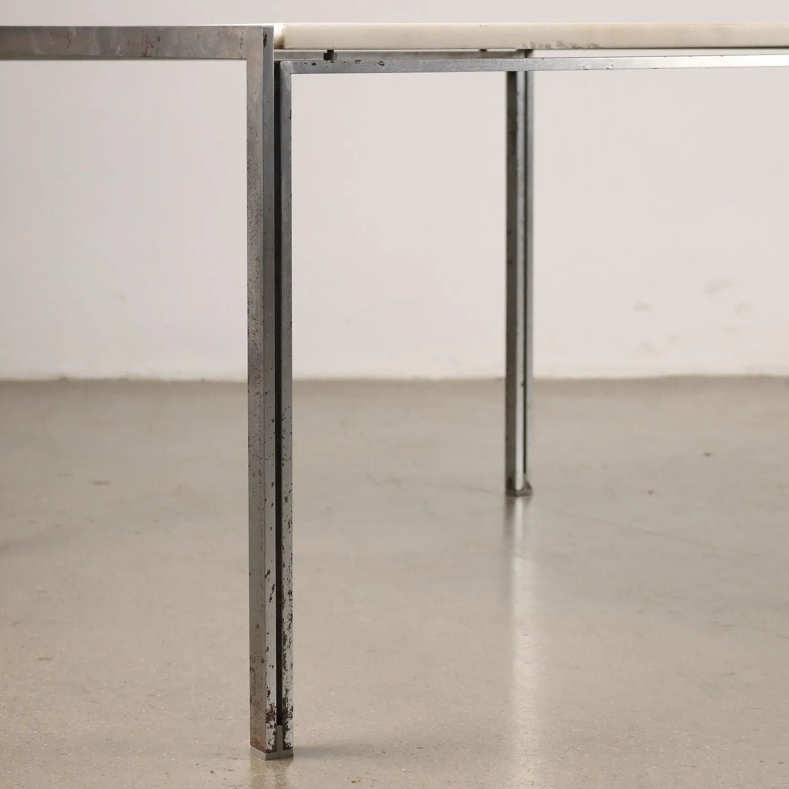 Vintage 1960s Table by Ross Littel for ICF Steel Italy | Modernism | Tables