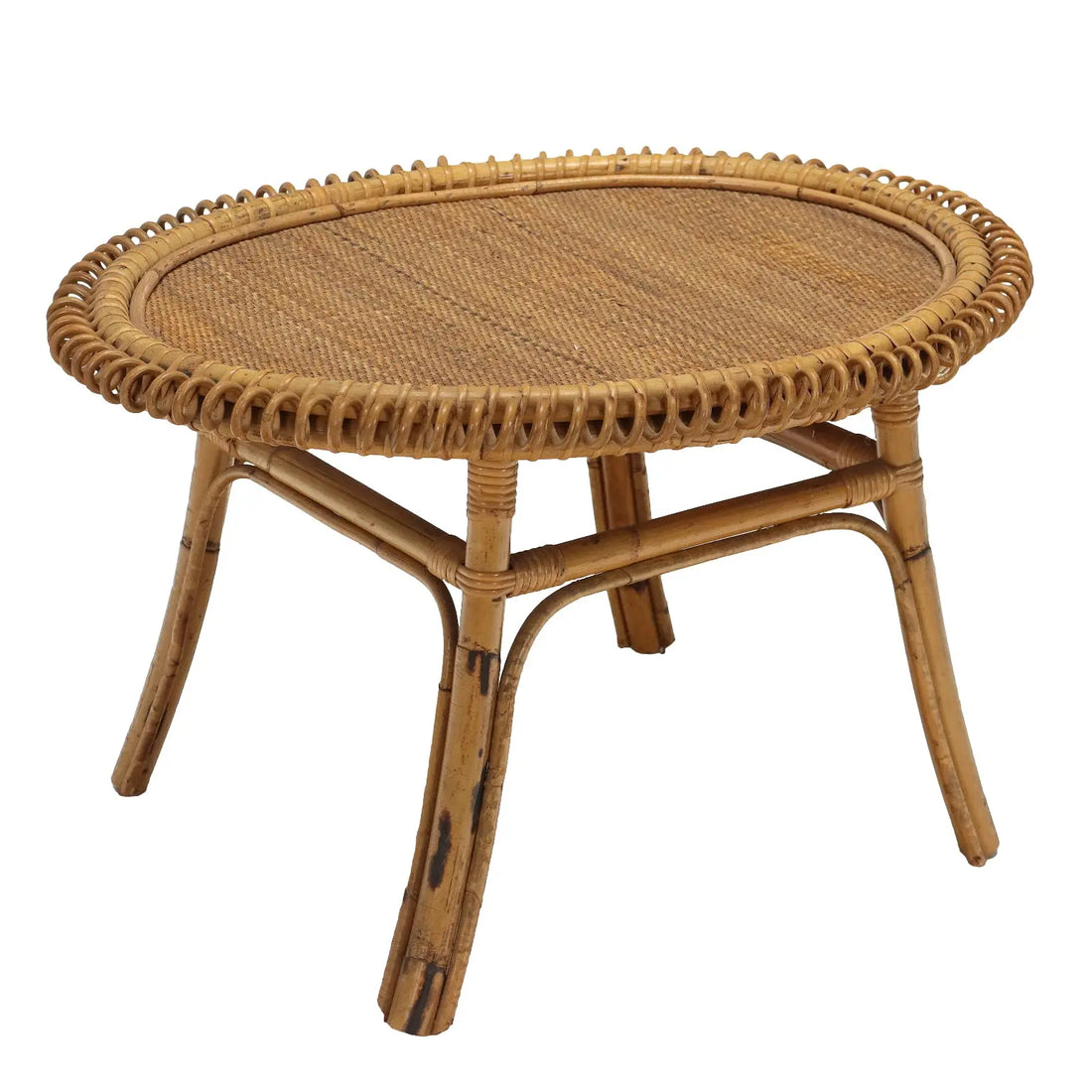 Vintage Coffee Table Bamboo Italy 1950s-1960s | Modernism | Tables