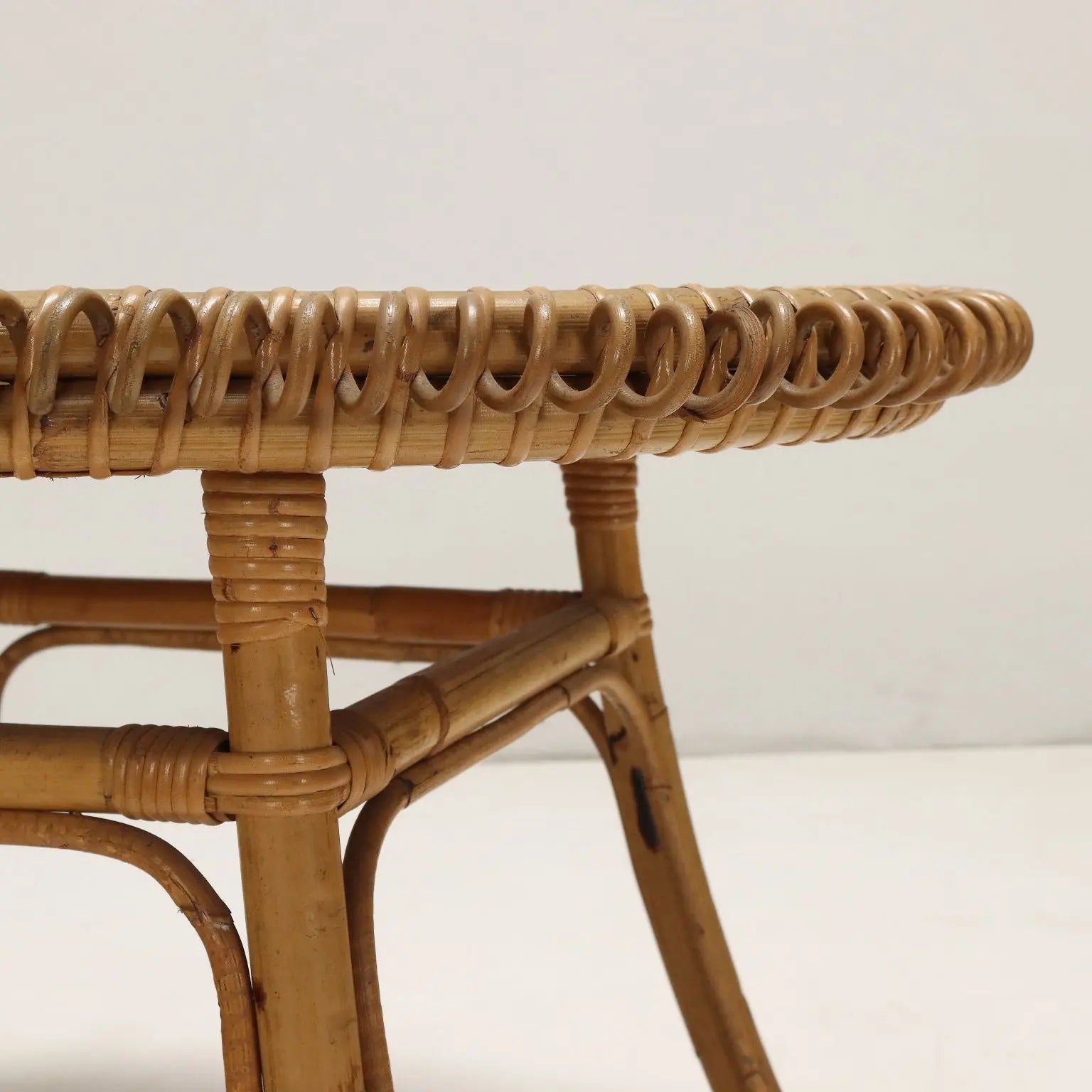 Vintage Coffee Table Bamboo Italy 1950s-1960s | Modernism | Tables