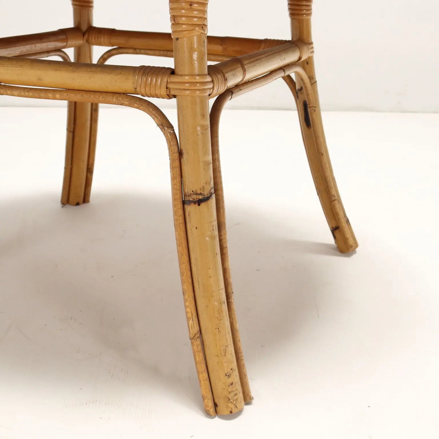 Vintage Coffee Table Bamboo Italy 1950s-1960s | Modernism | Tables