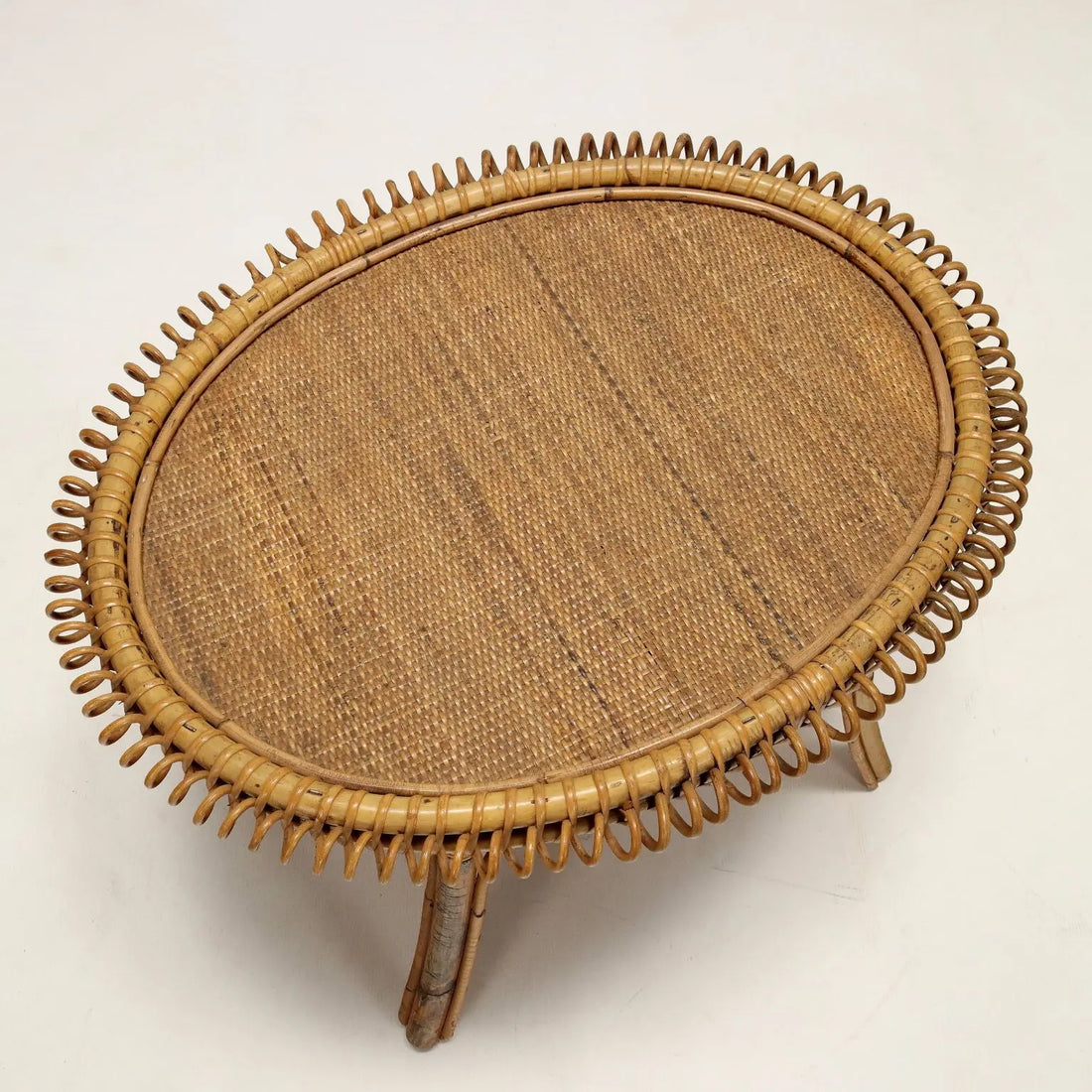 Vintage Coffee Table Bamboo Italy 1950s-1960s | Modernism | Tables