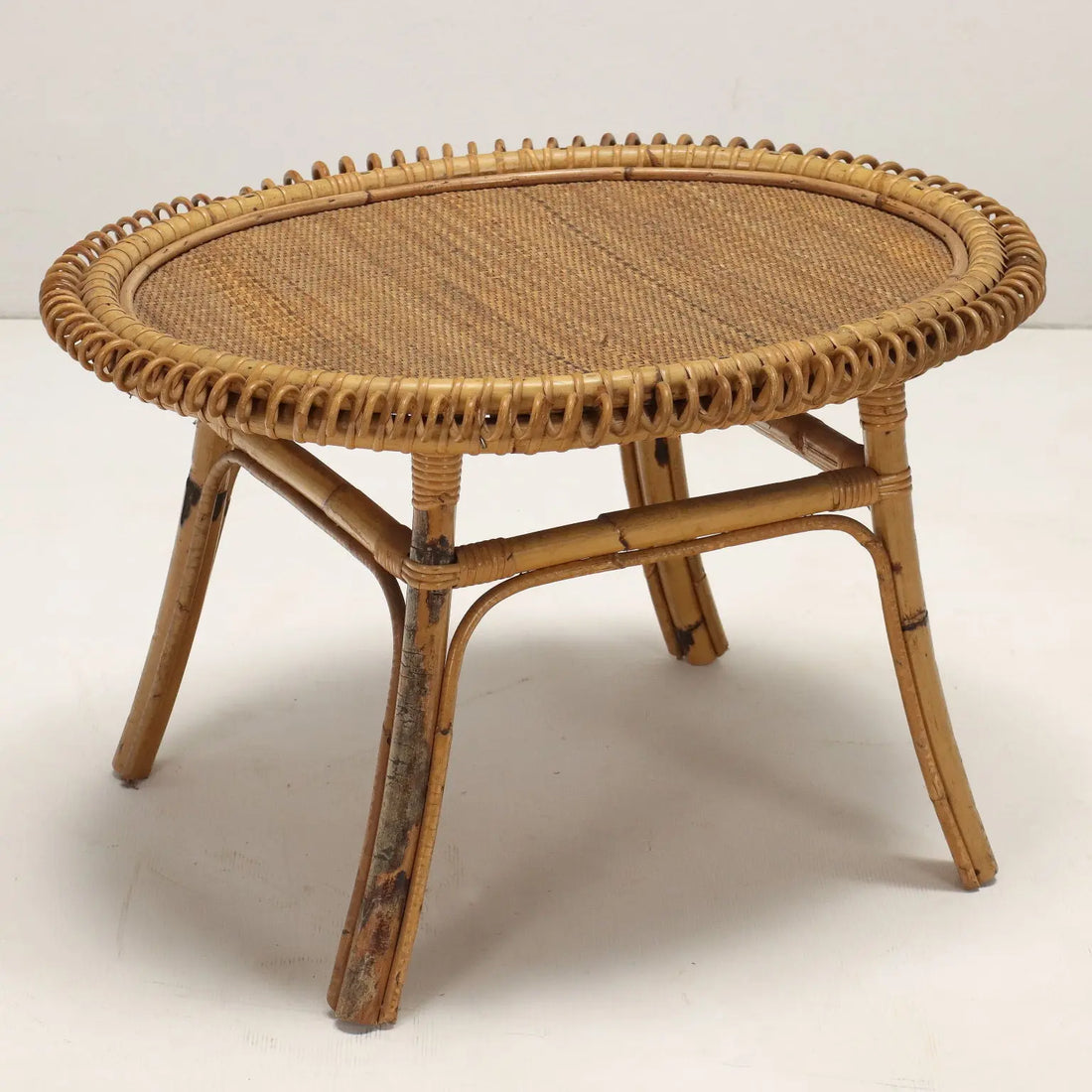 Vintage Coffee Table Bamboo Italy 1950s-1960s | Modernism | Tables