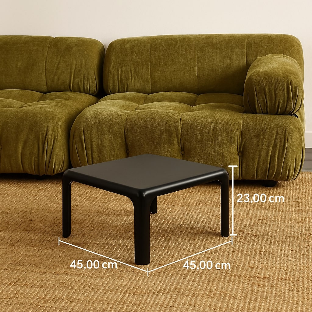 Artemide Demetrio 45 Coffee Table Vintage Design Italy 1970s - Design Vico Magistretti | Modernism  Tables