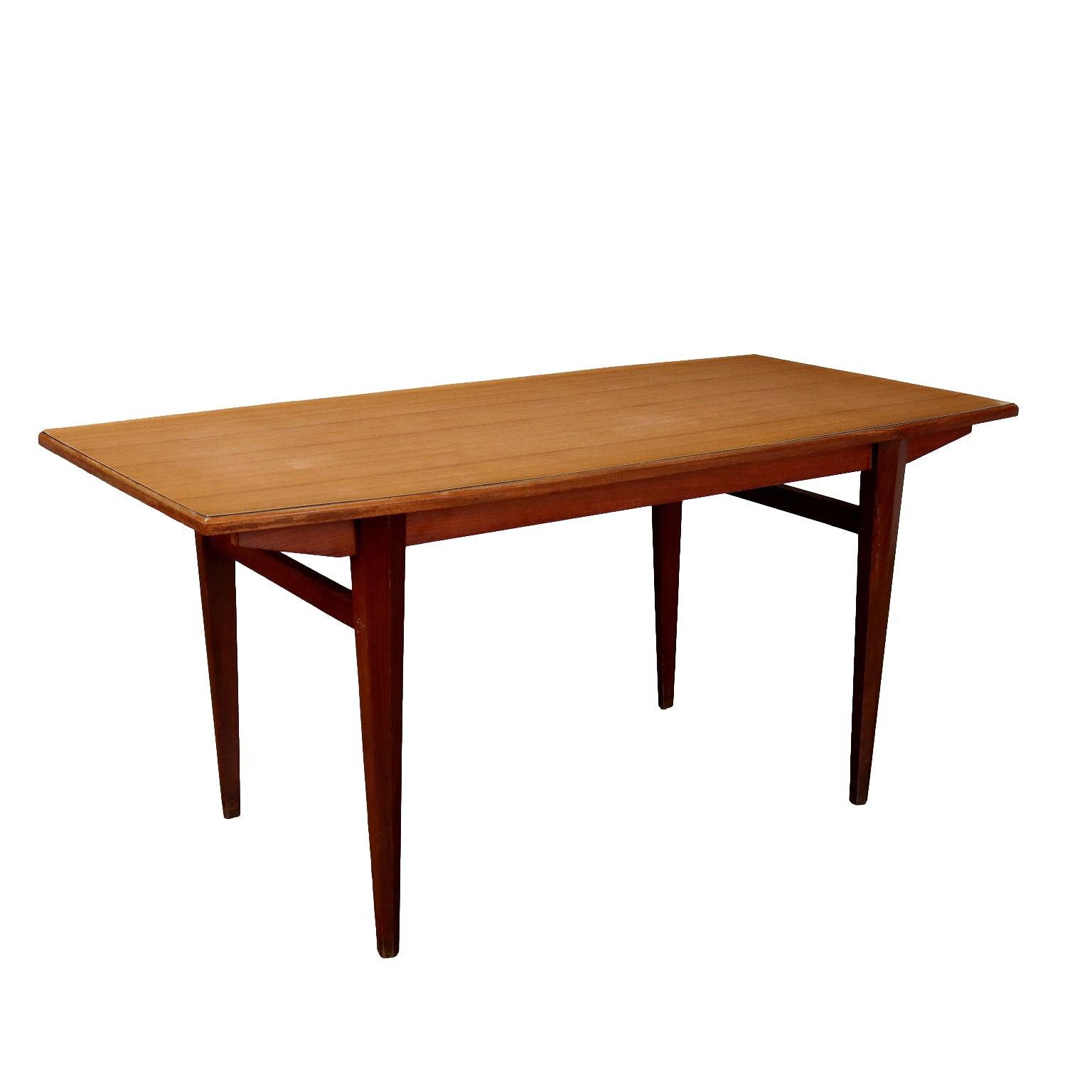 Vintage 1960s Table Painted Beech Wood Laminate Italy | Modernism  Tables