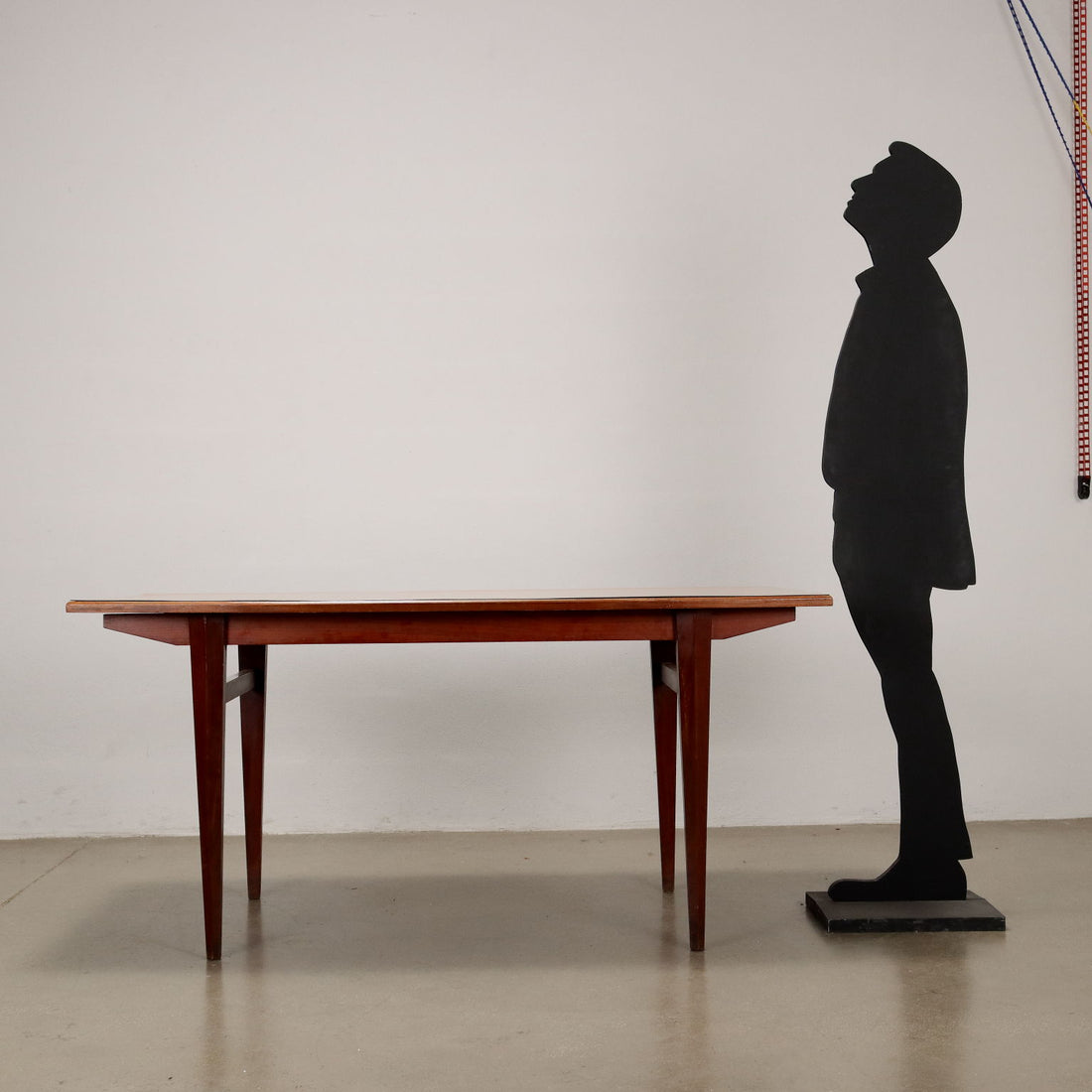 Vintage 1960s Table Painted Beech Wood Laminate Italy | Modernism  Tables