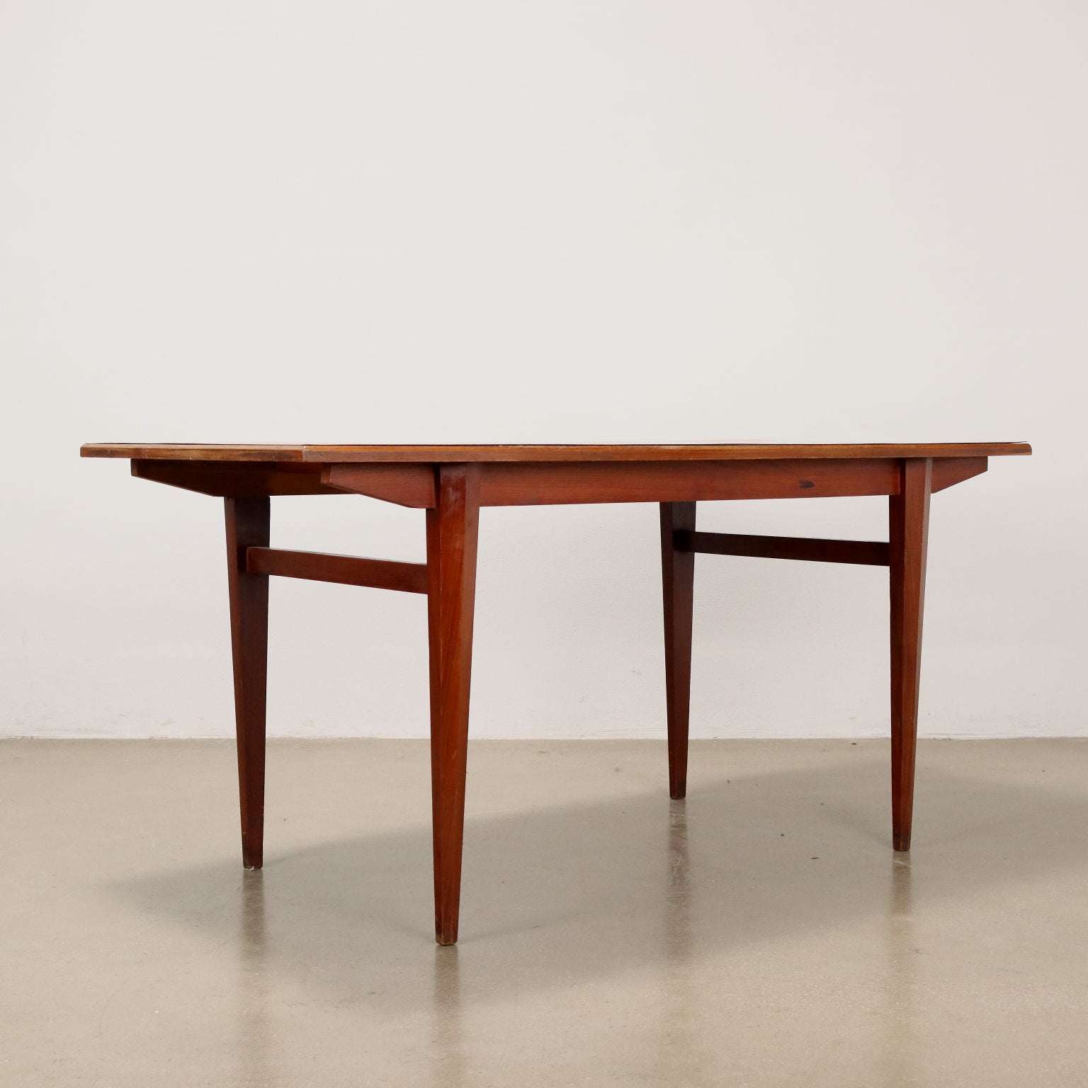 Vintage 1960s Table Painted Beech Wood Laminate Italy | Modernism  Tables