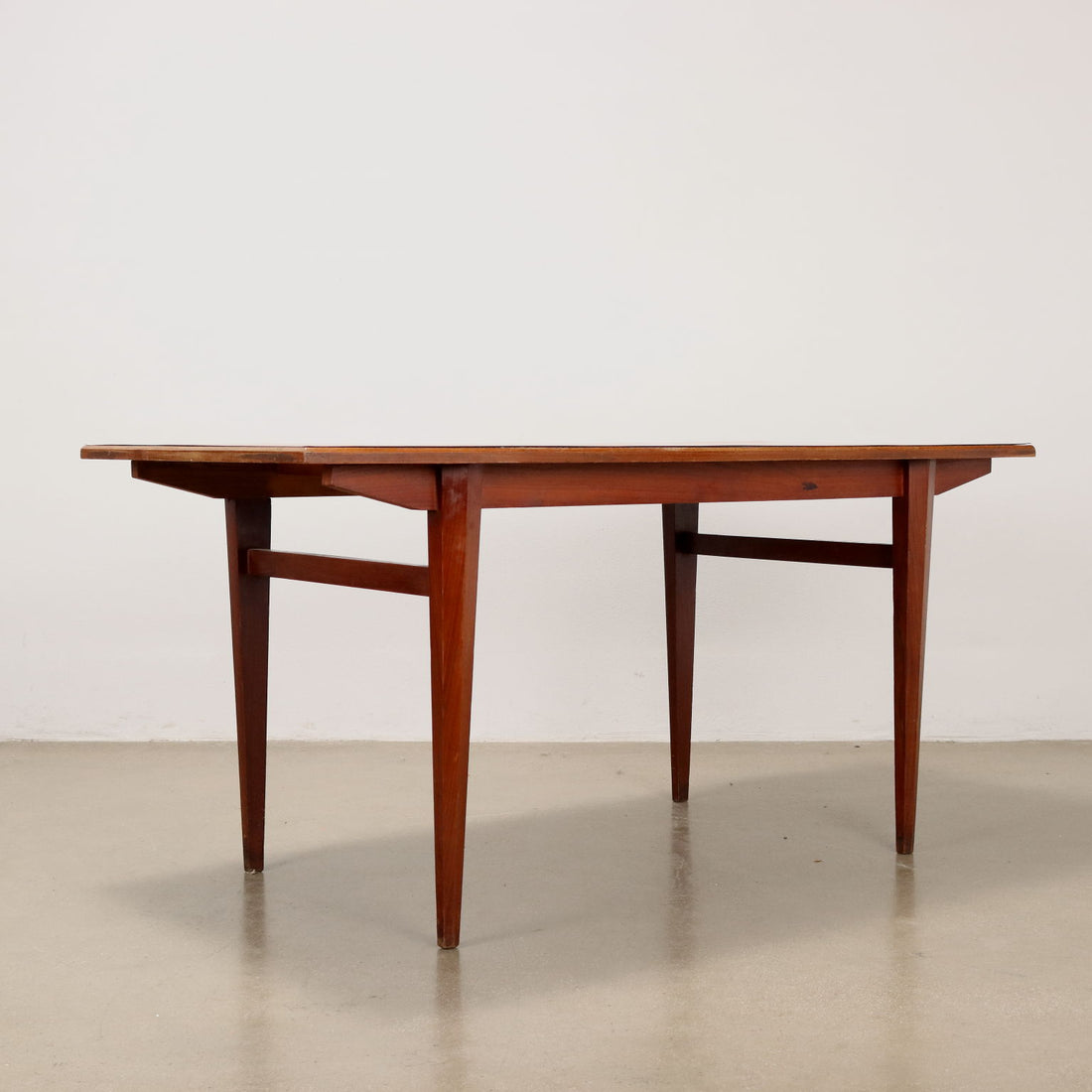 Vintage 1960s Table Painted Beech Wood Laminate Italy | Modernism  Tables