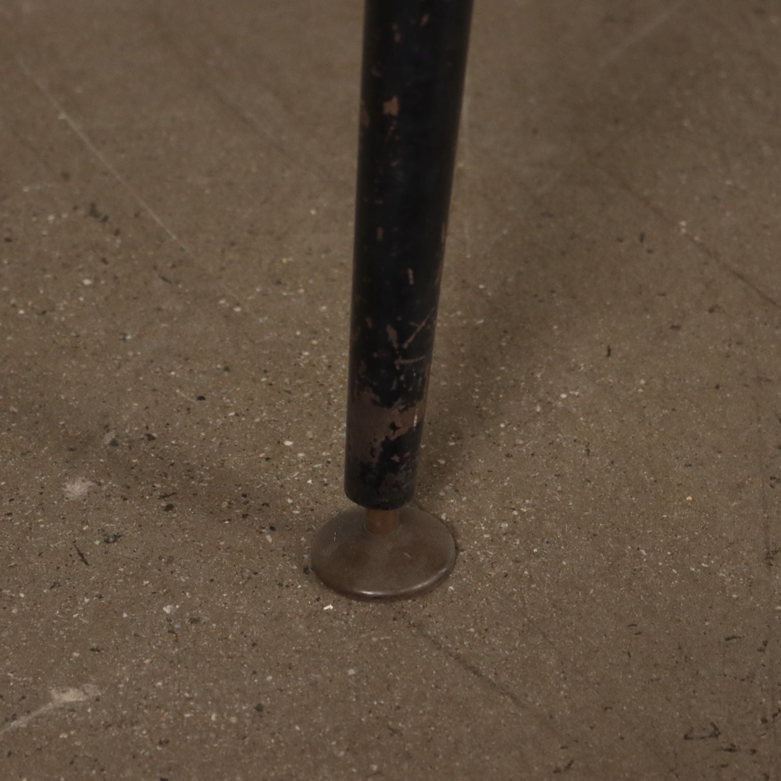 Vintage 1950s Table Enamelled Metal Laminate Top Italy | Modernism  Tables