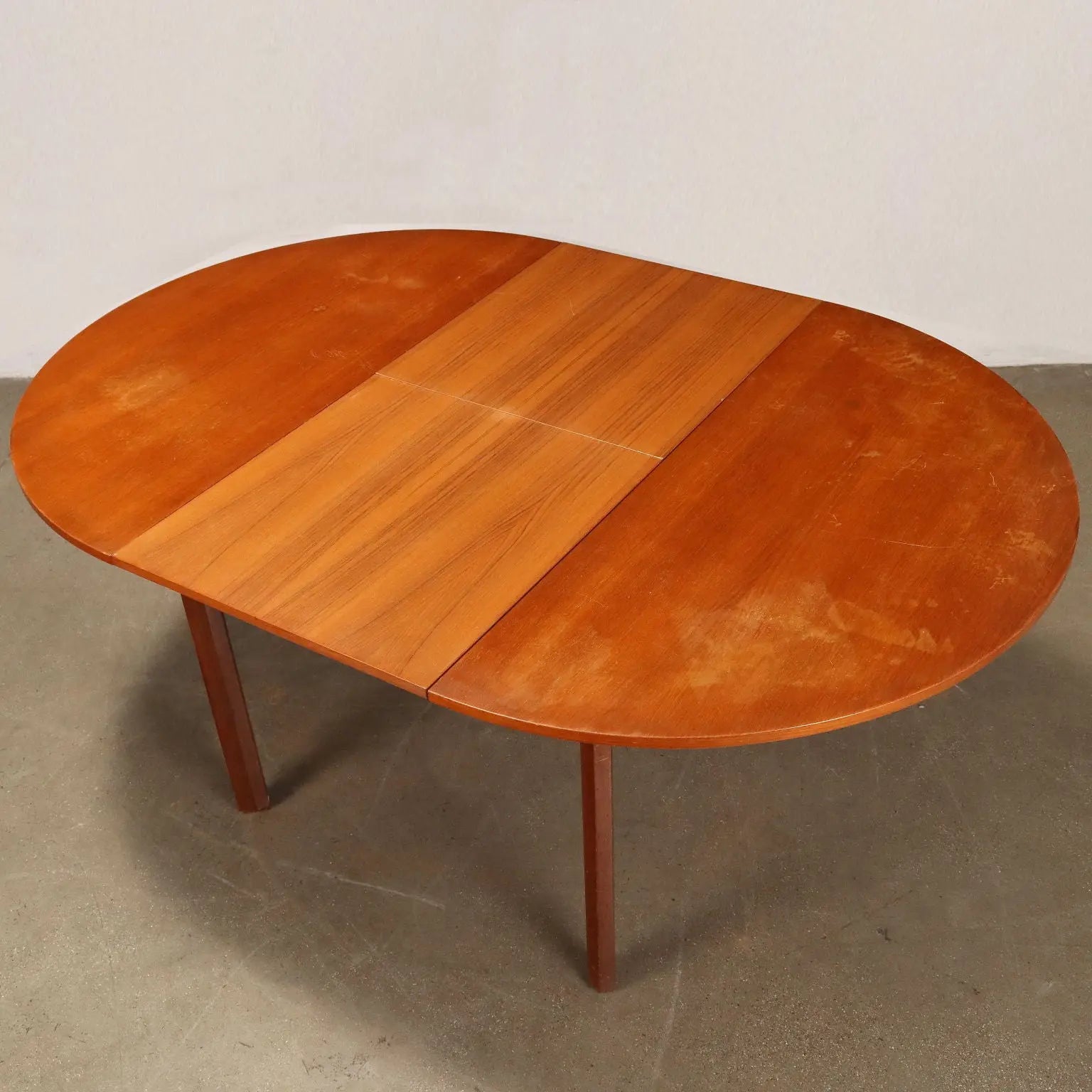 Vintage 1960s Extendable Table Teak Veneered Italy | Modernism | Tables