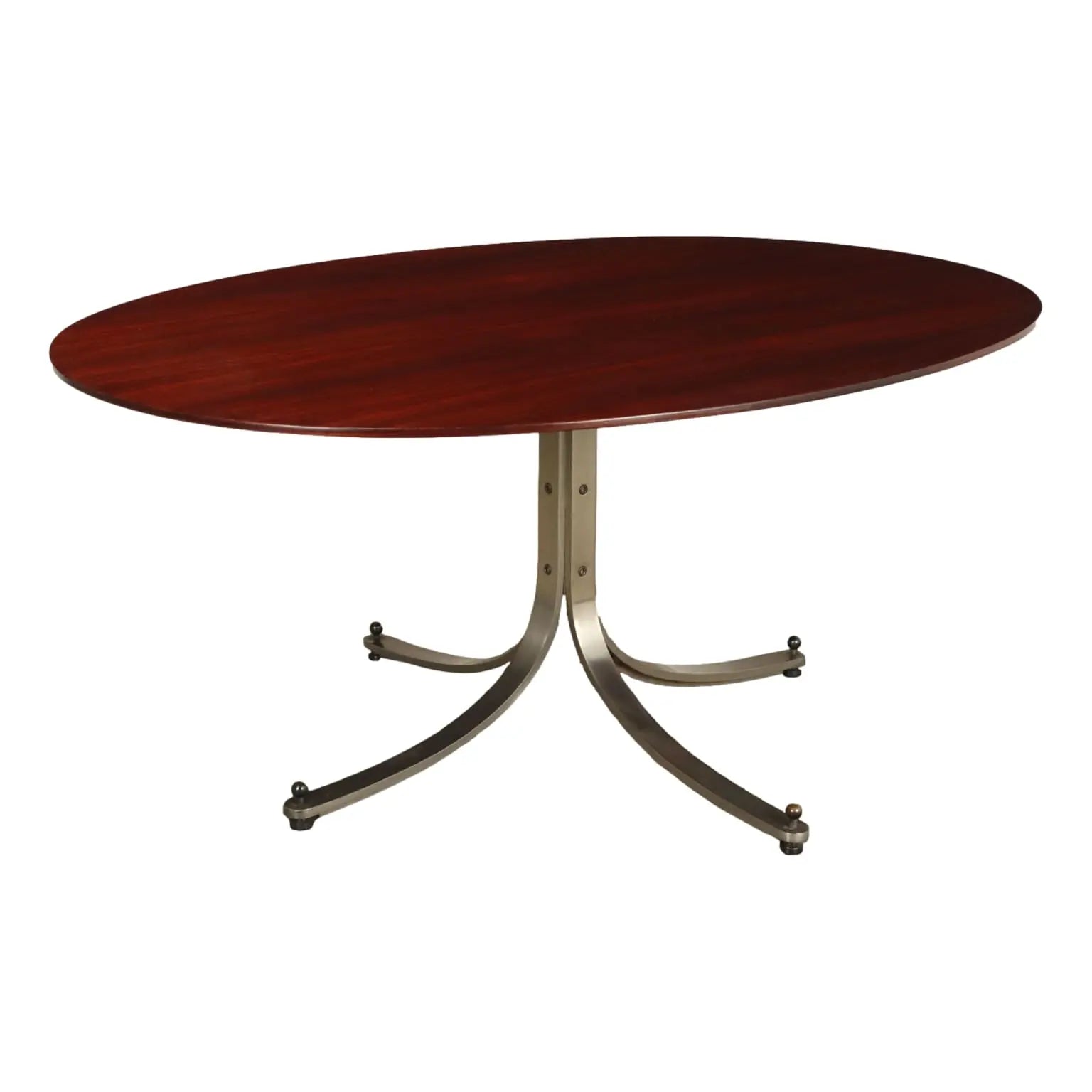Vintage 1960s Arflex Table Design Sergio Mazza Stainless Steel | Modernism | Tables