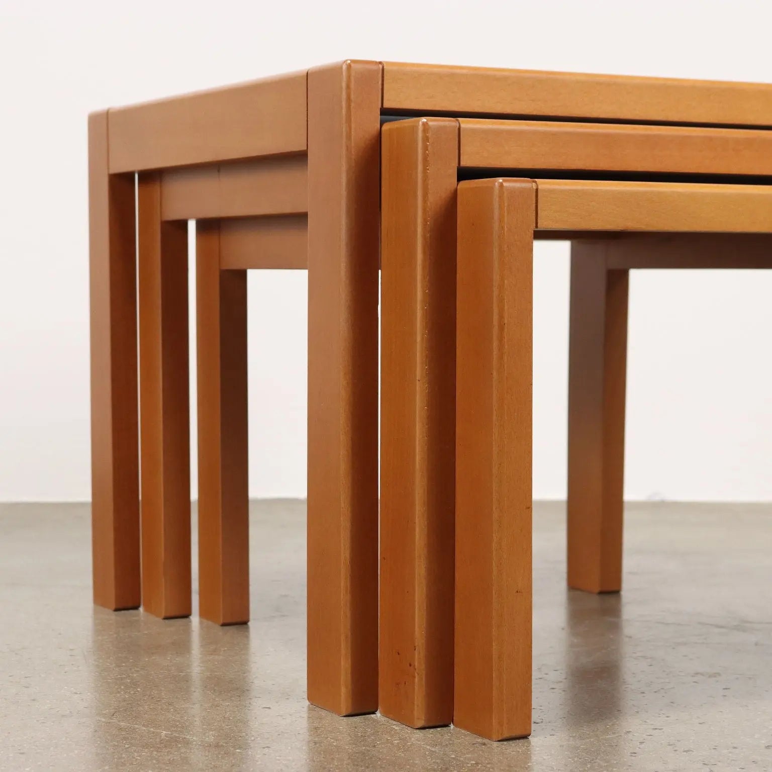 Vintage 1980s Coffee Table Painted Beech Italy | Modernism | Tables