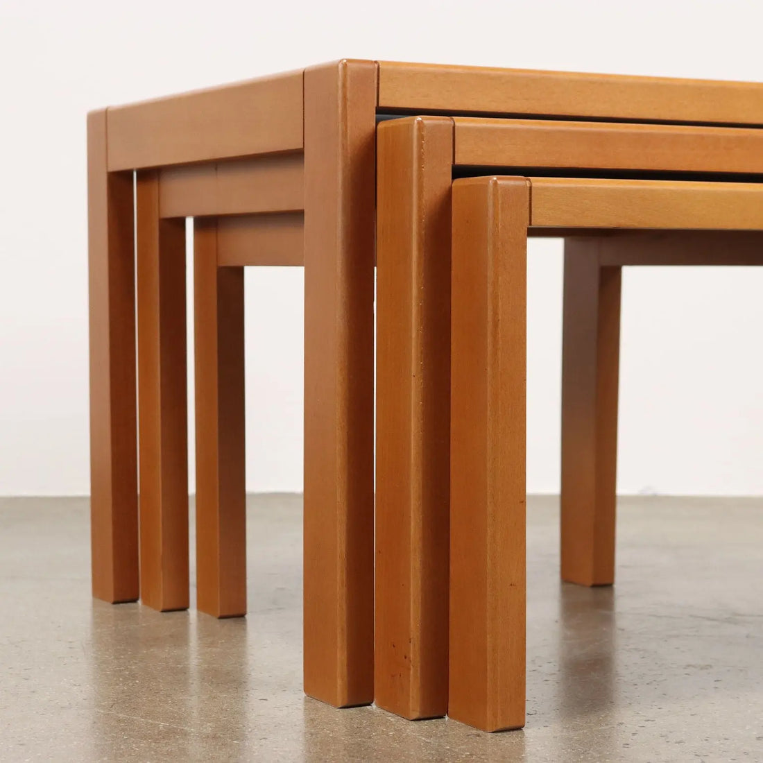 Vintage 1980s Coffee Table Painted Beech Italy | Modernism | Tables