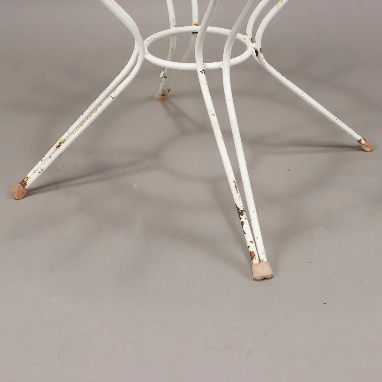 Vintage Table Wrought Iron Glass Italy 1950s | Modernism | Tables