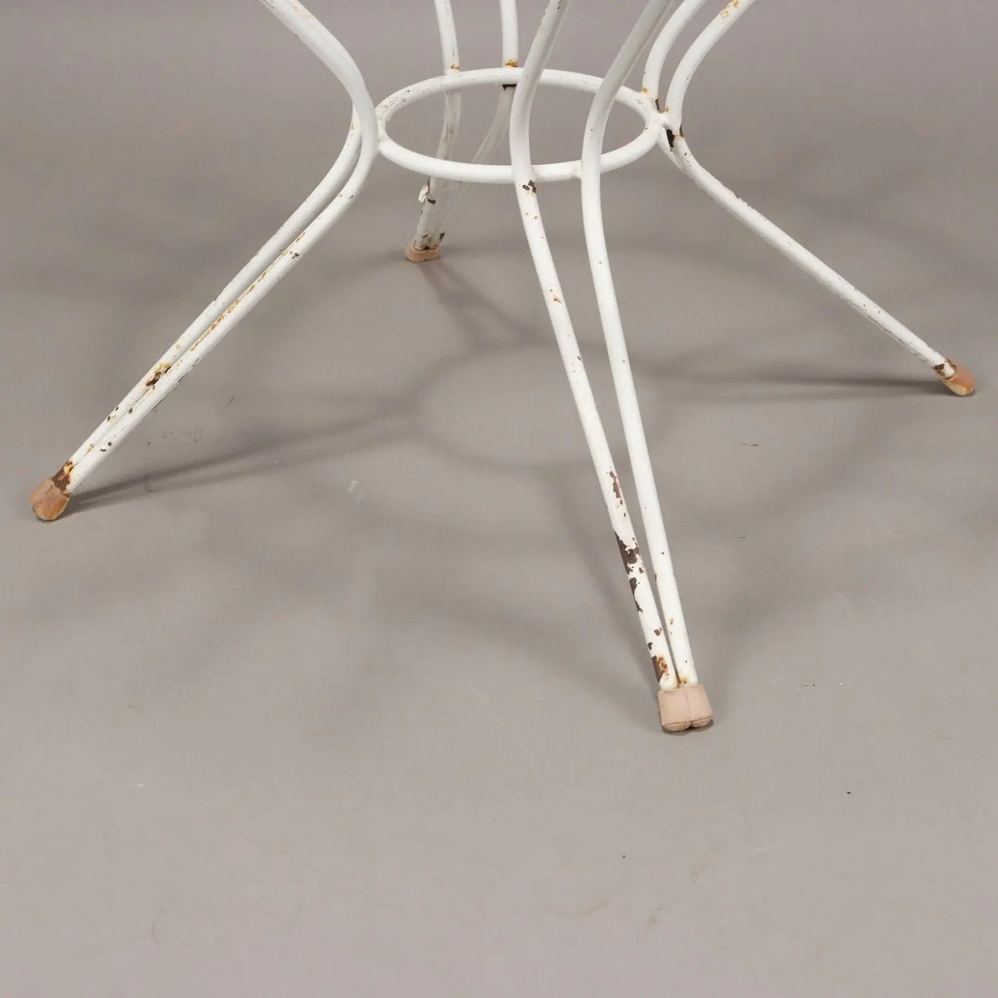 Vintage Table Wrought Iron Glass Italy 1950s | Modernism | Tables