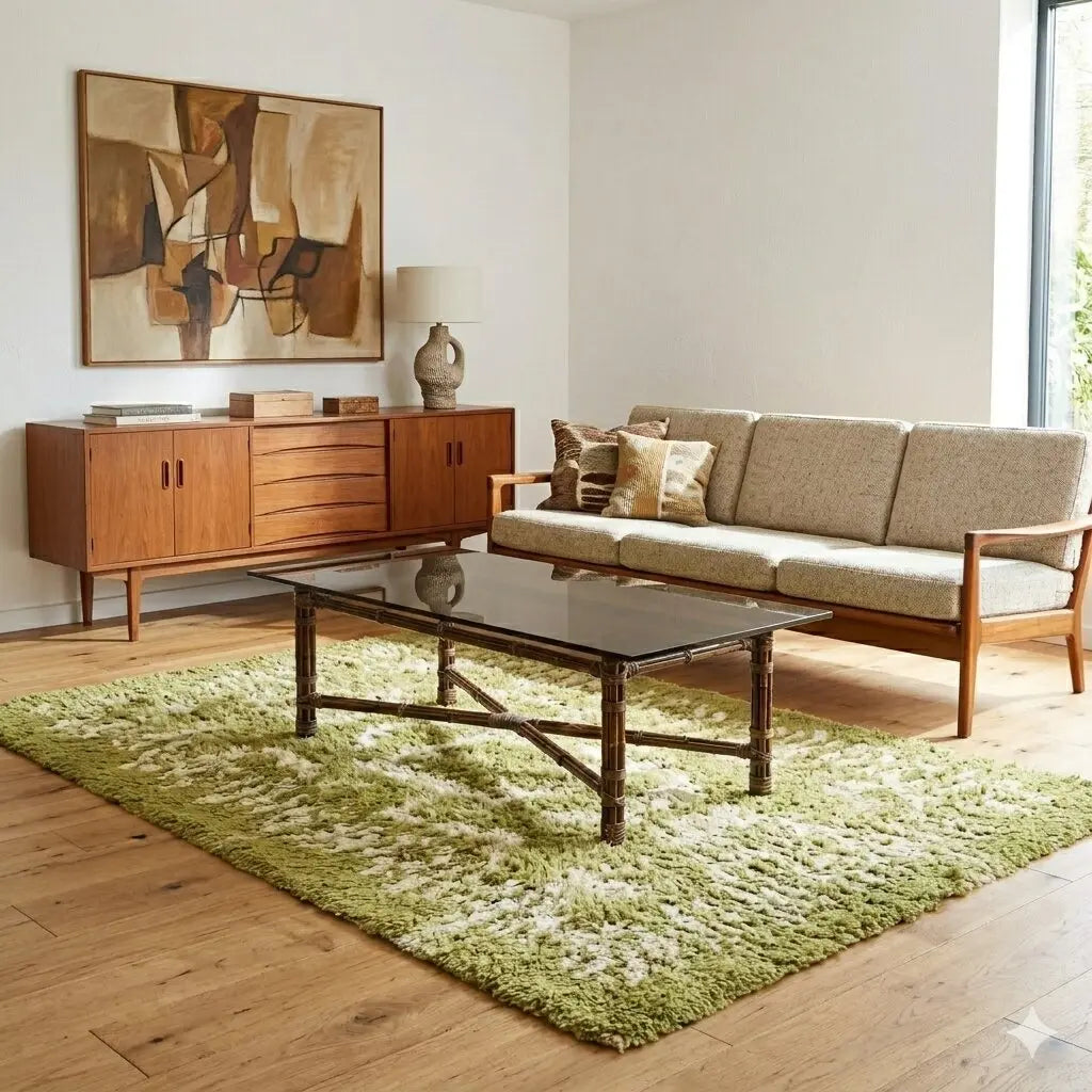 Vintage Coffee Table Design L. Levi McGuire Bamboo Italy 1980s | Modernism | Tables
