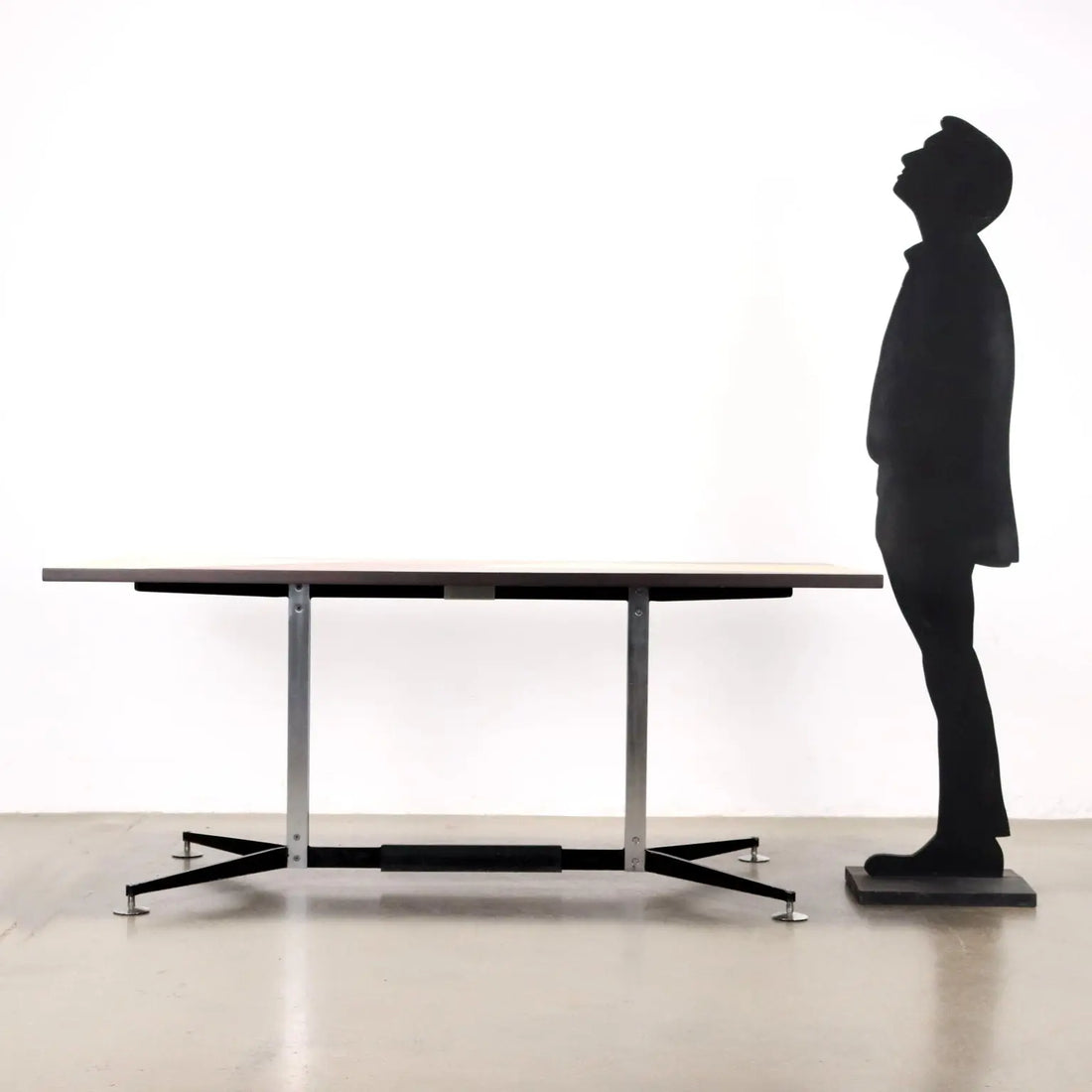 Vintage Table Prisma Collection Various Essences Italy 1960s | Modernism | Tables