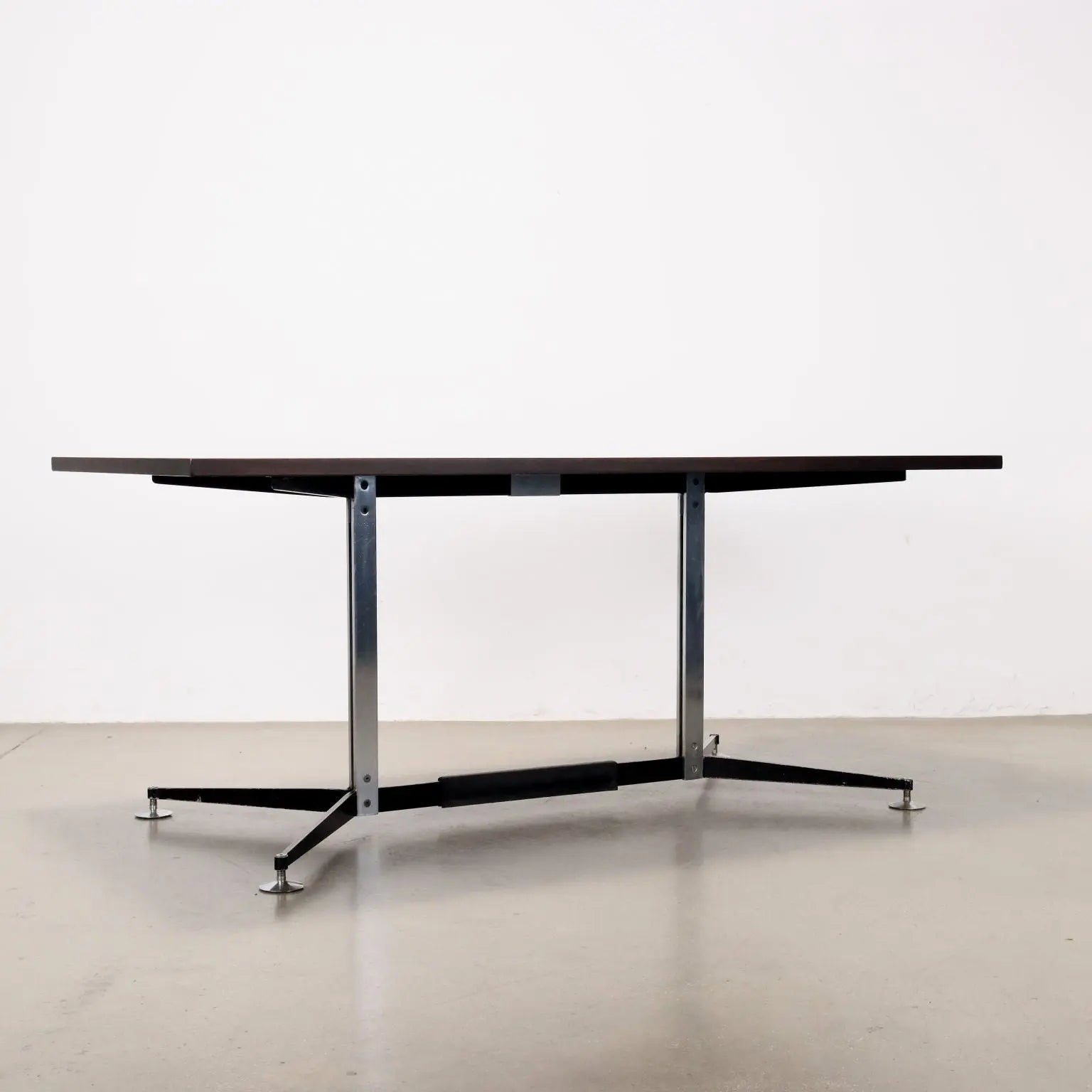 Vintage Table Prisma Collection Various Essences Italy 1960s | Modernism | Tables