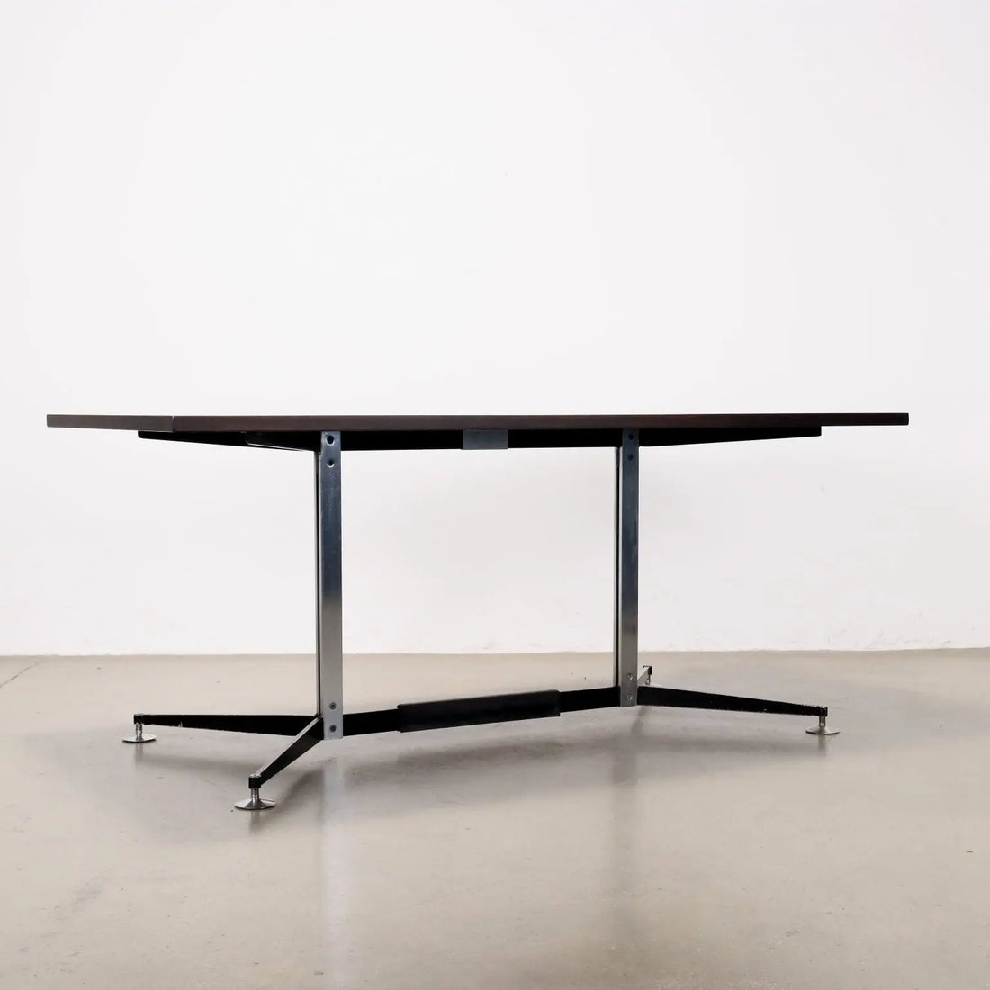 Vintage Table Prisma Collection Various Essences Italy 1960s | Modernism | Tables
