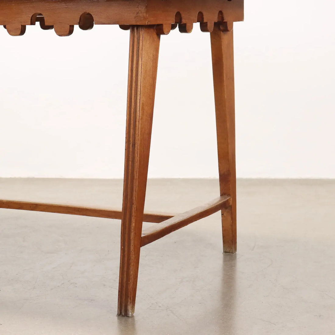 Vintage Extendable Table Oak Laminate Top Italy 1950s | Modernism | Tables